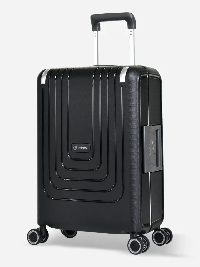 Eminent Vertica Cabina trolley nero rigido