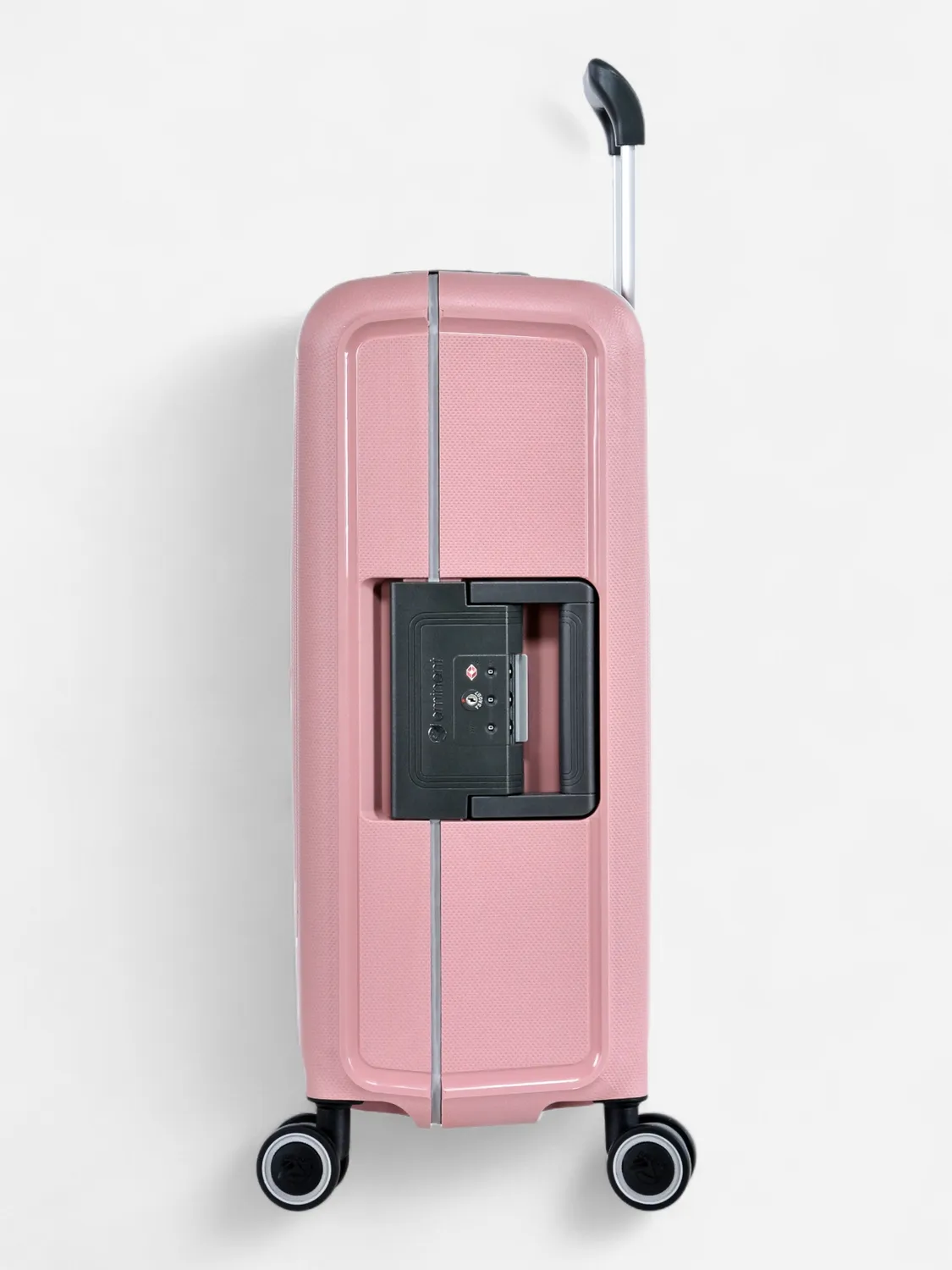 Eminent Vertica Cabina trolley rosa rigido senza zip