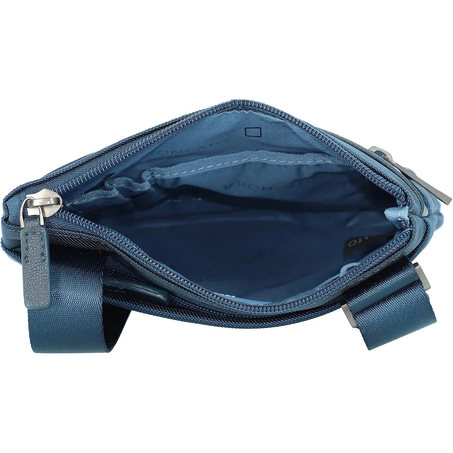 Roncato Arizona Borsello Tracolla Uomo Blu Navy Piatto