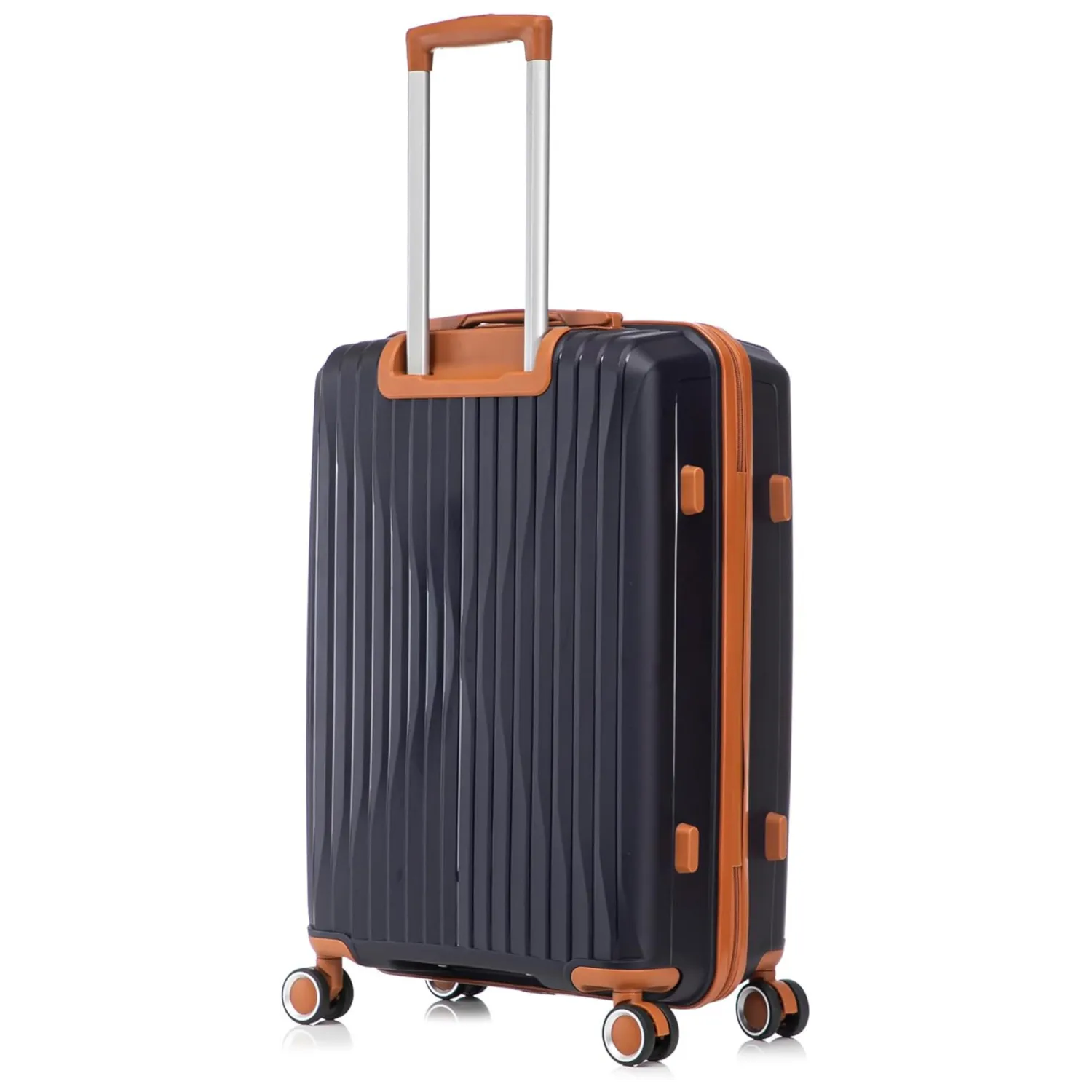 CELIMS SkyCruiser Set 3 Valigie 55-75 cm Nero Polipropilene