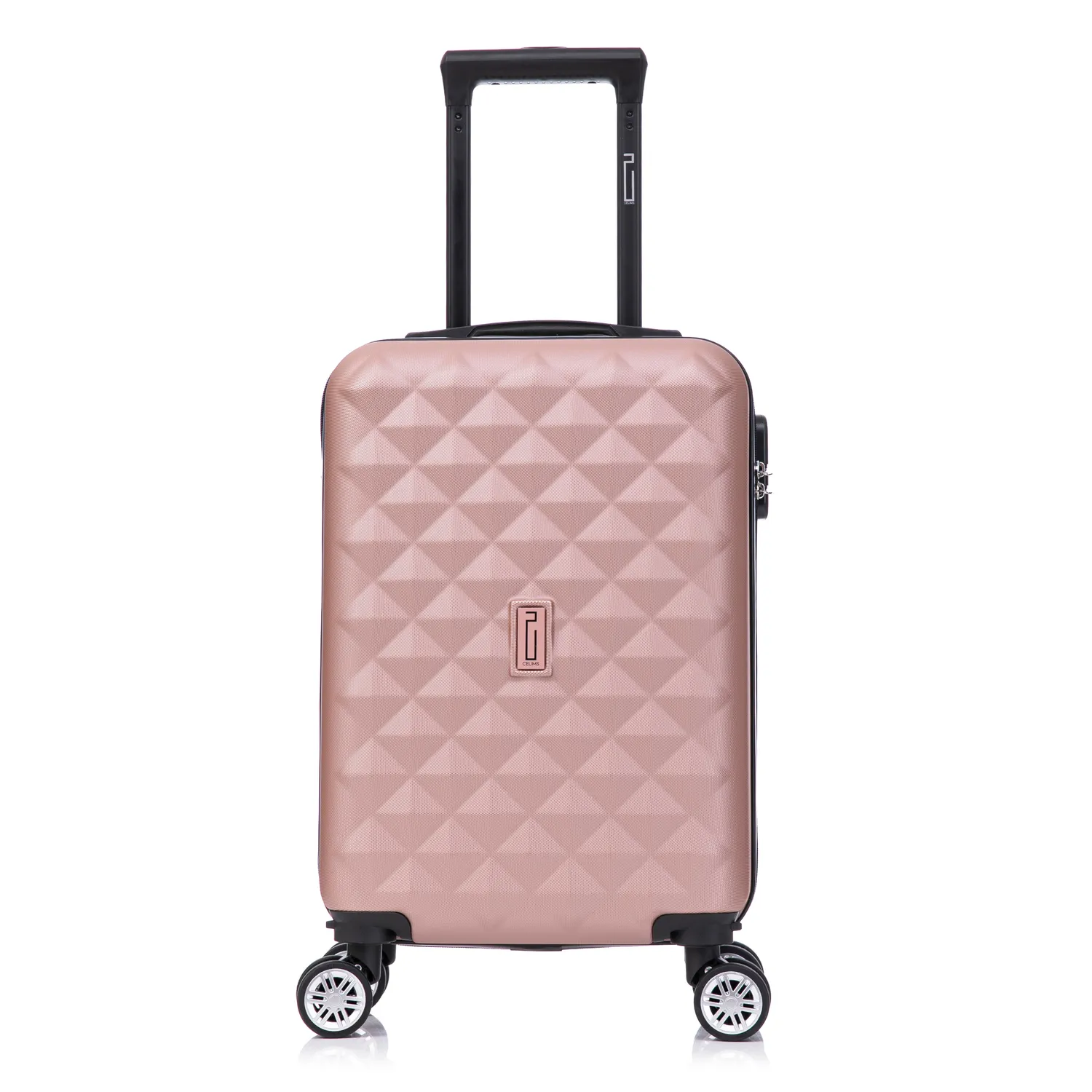 CELIMS Weekend Set 6 Valigie+Beauty Oro Rosa ABS
