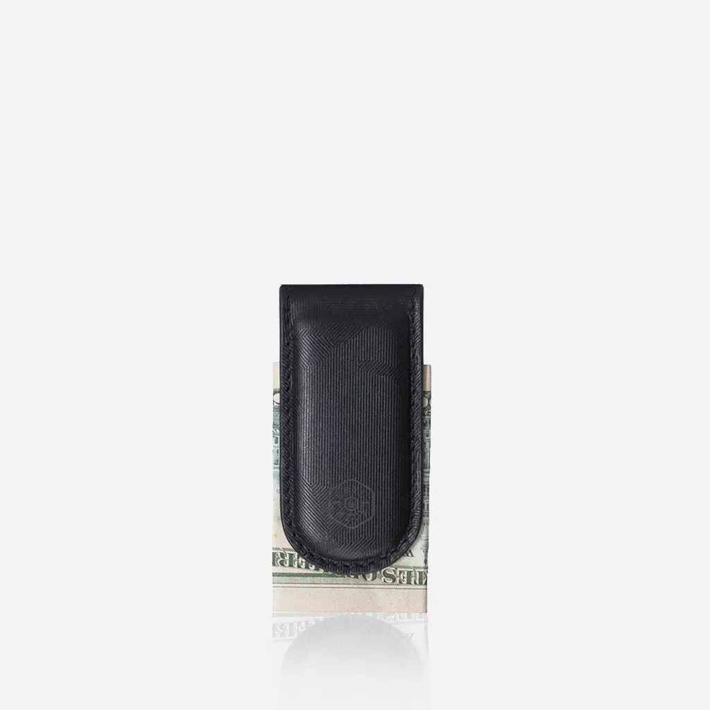 Jekyll & Hide Money Clip fermasoldi pelle Camo Black RFID