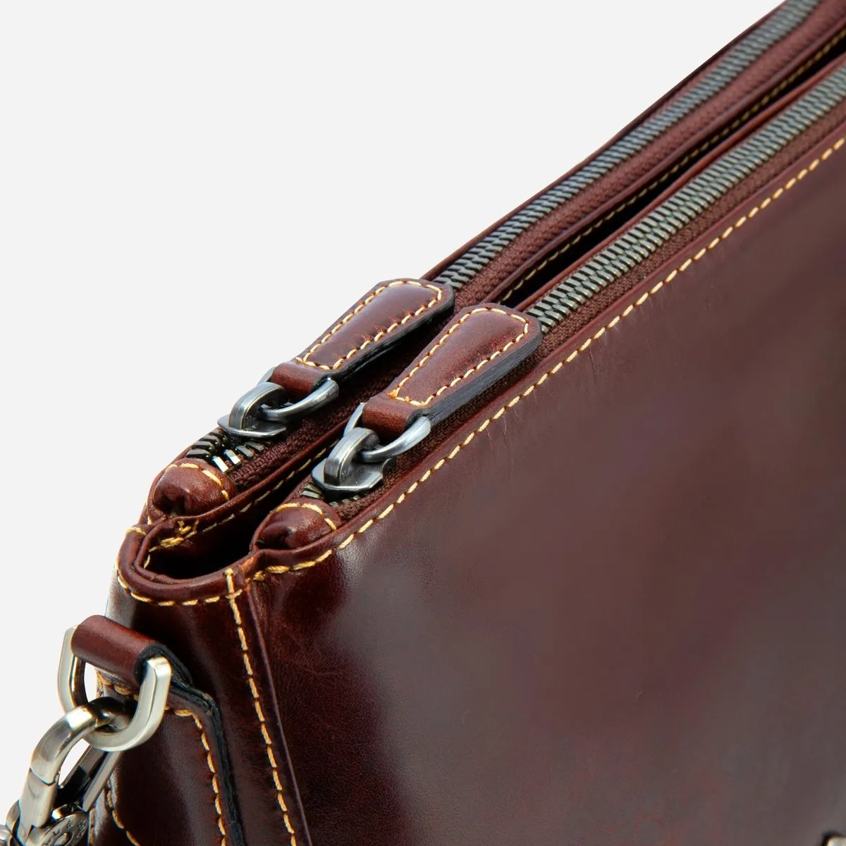 Jekyll & Hide Paris borsa tracolla nero pelle vera