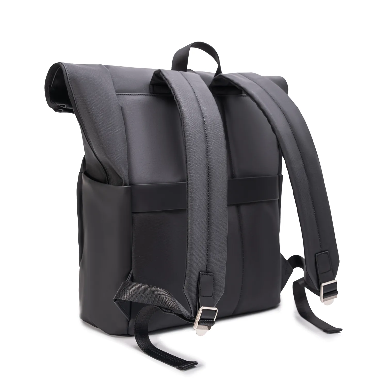 CELIMS Zaino Roll-Top 45x36x20 bagaglio a mano nero easyjet