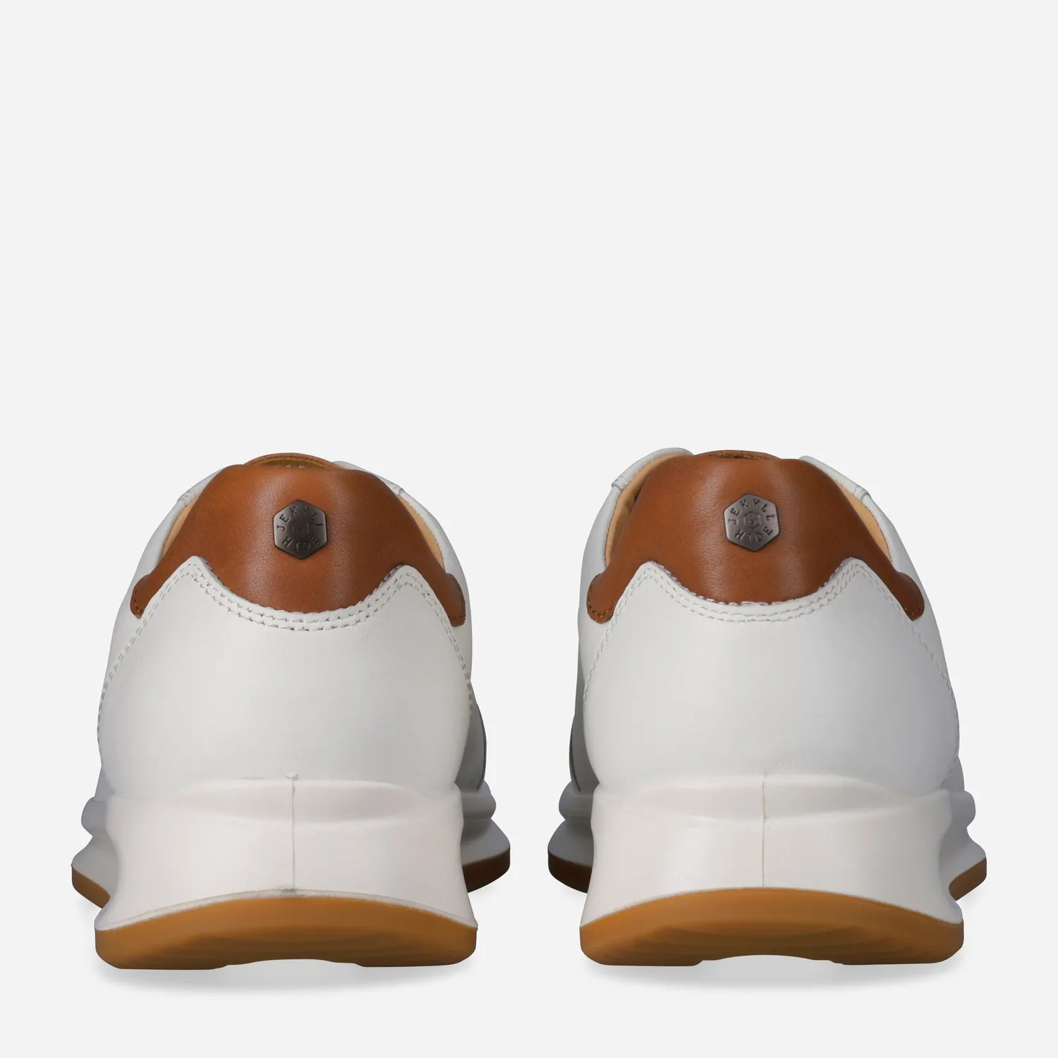 Jekyll Hide Clifton Sneakers Pelle uomo bianco suola