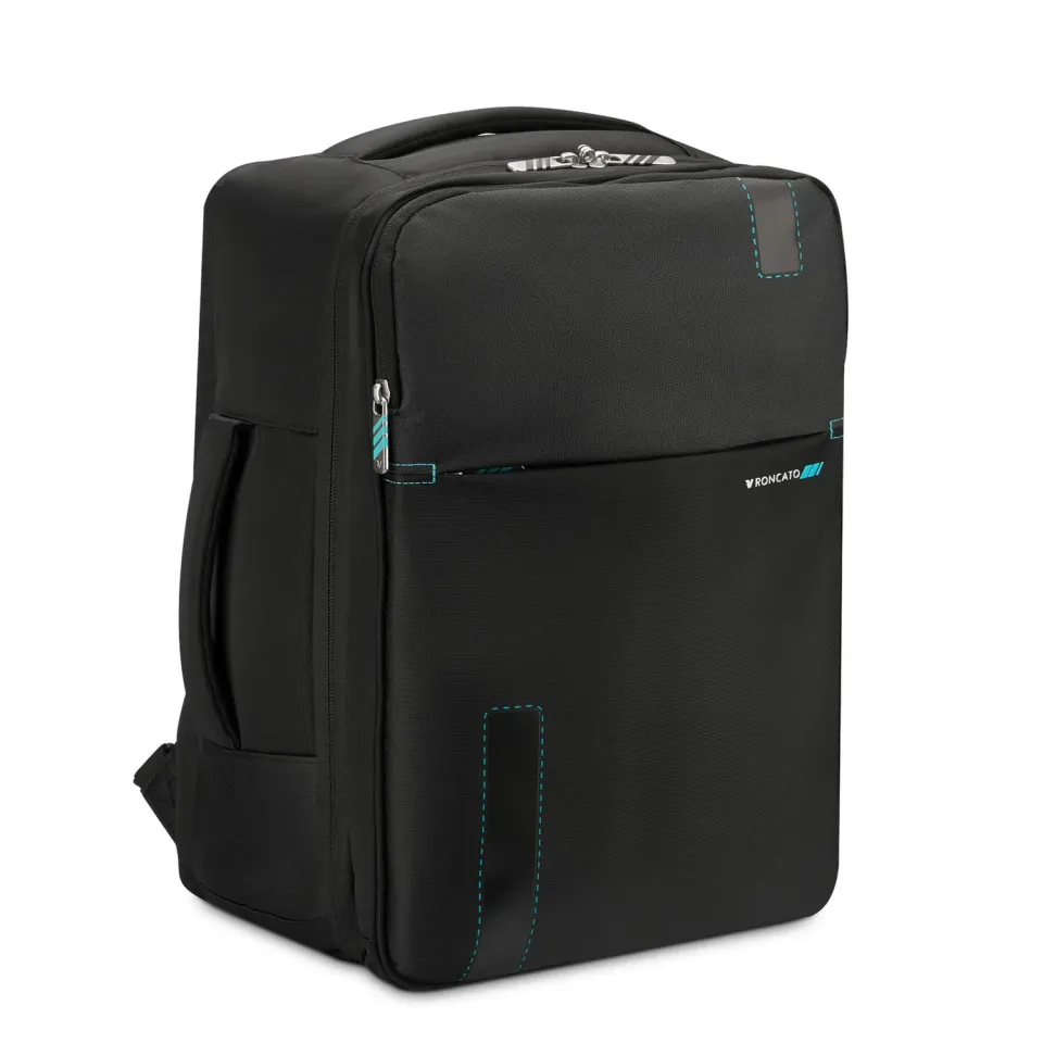 Roncato Speed zaino Ryanair 40x25x20 nero zaffiro 20L