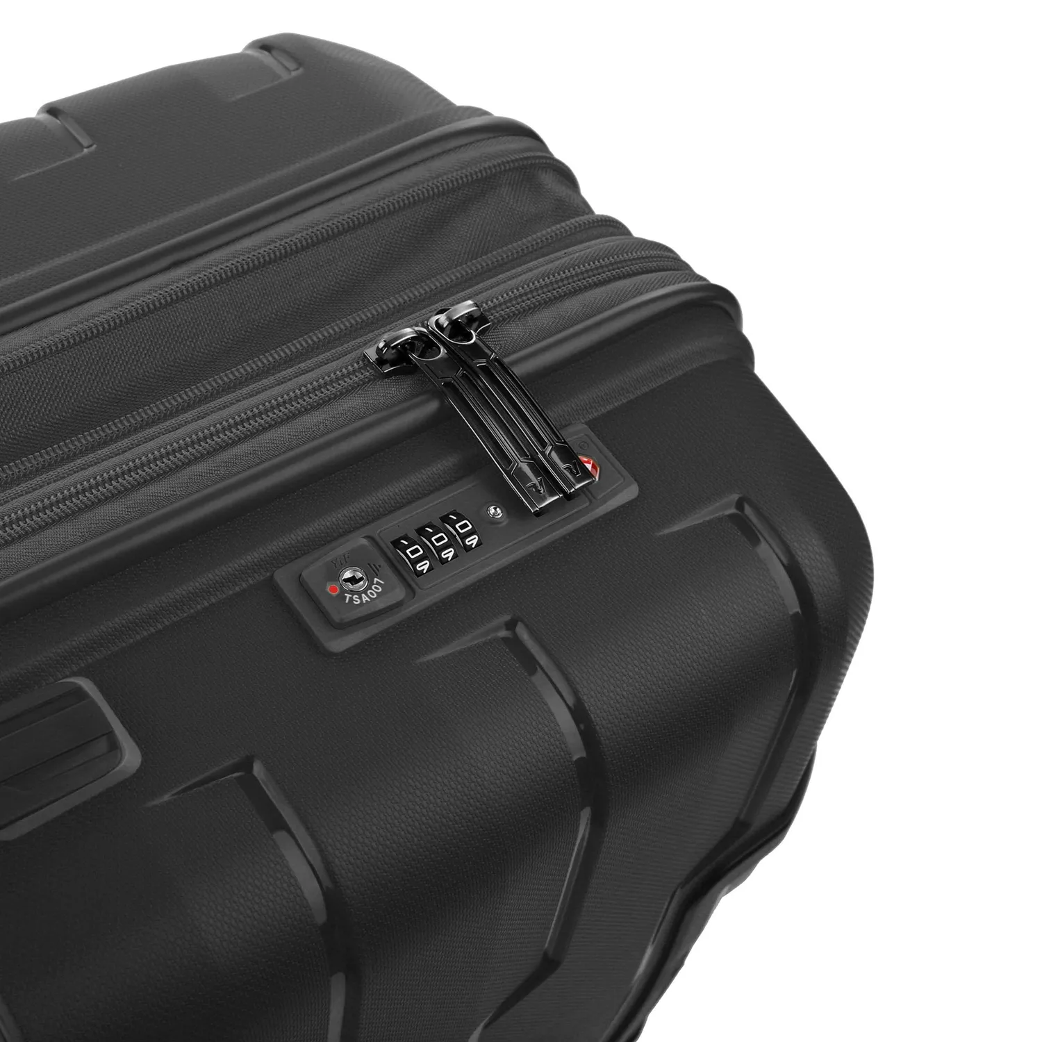 Roncato Skyline Valigia Grande Nero Trolley 4 Ruote Espandibile