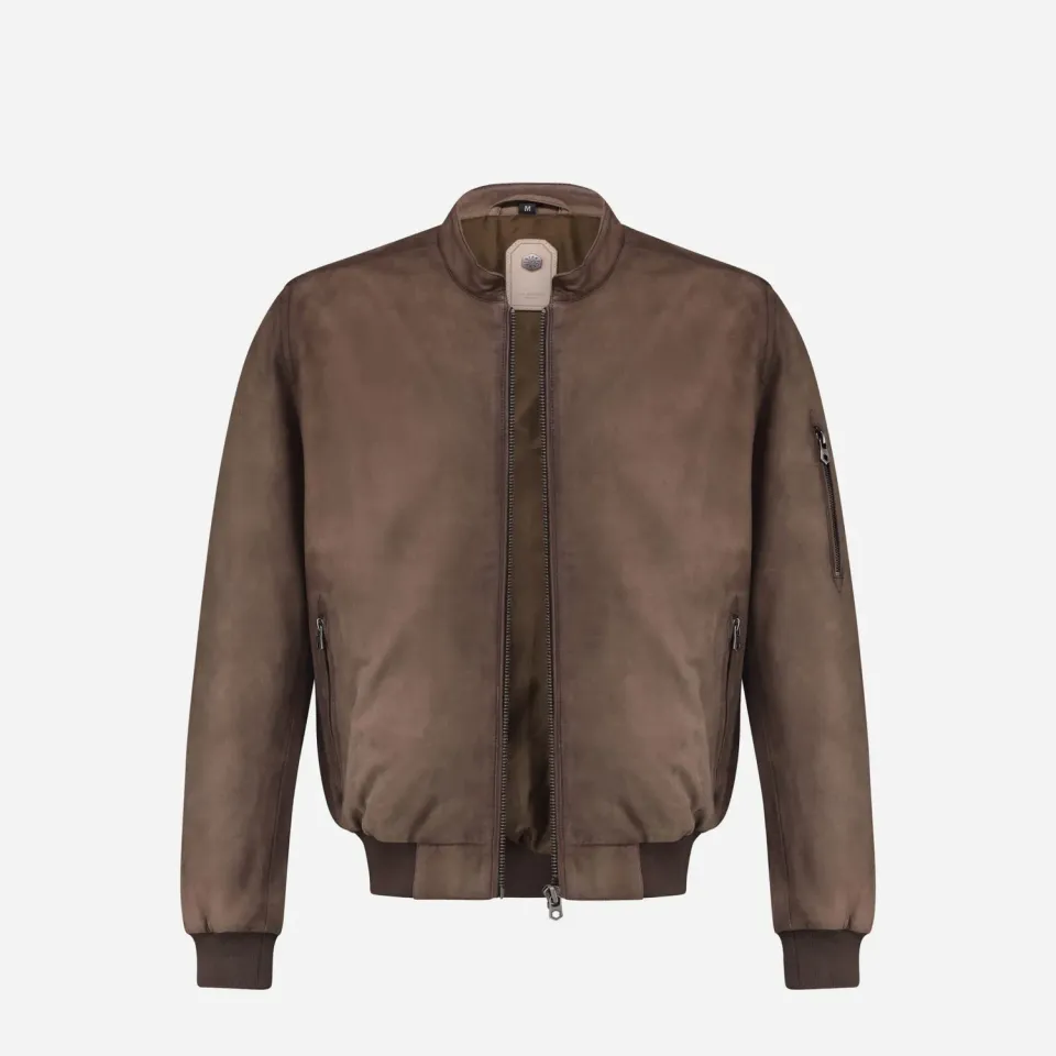 Jekyll & Hide Reeves giacca pelle nera leggera