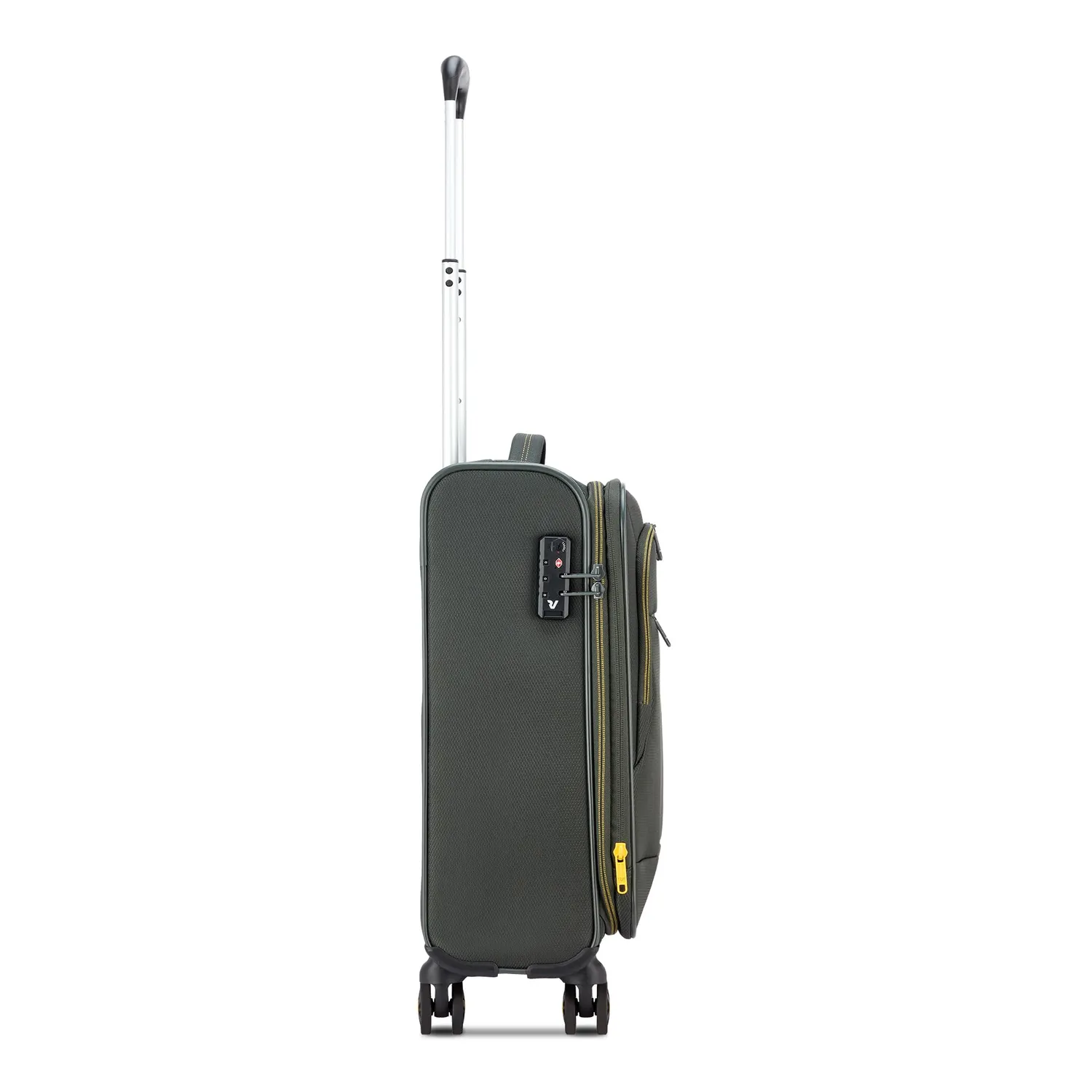 Roncato Flyover Trolley cabina 55x40x20 Verde Foresta espandibile