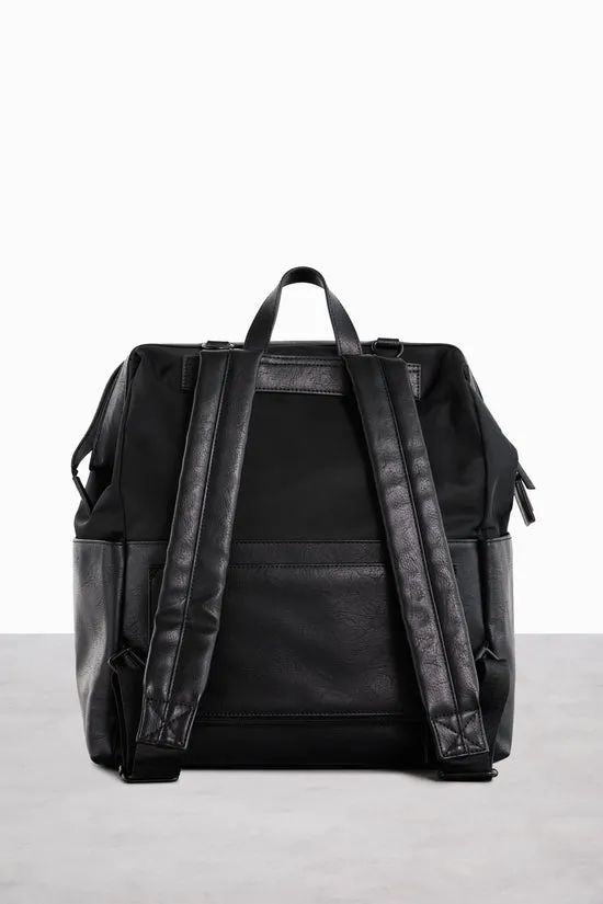 Beis Backpack Diaper Bag zaino fasciatoio nero con fasciatoio