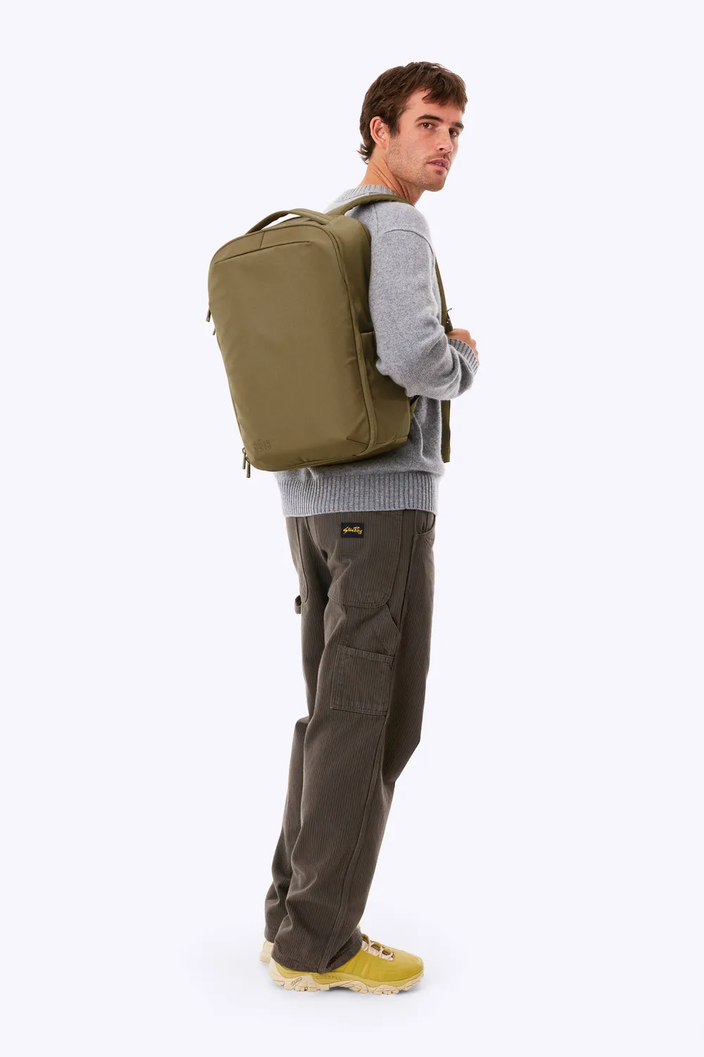 Beis Pro Travel zaino Khaki nylon balistico