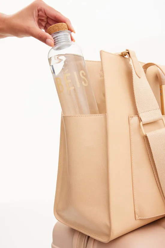 Beis Work Tote borsa lavoro beige capiente