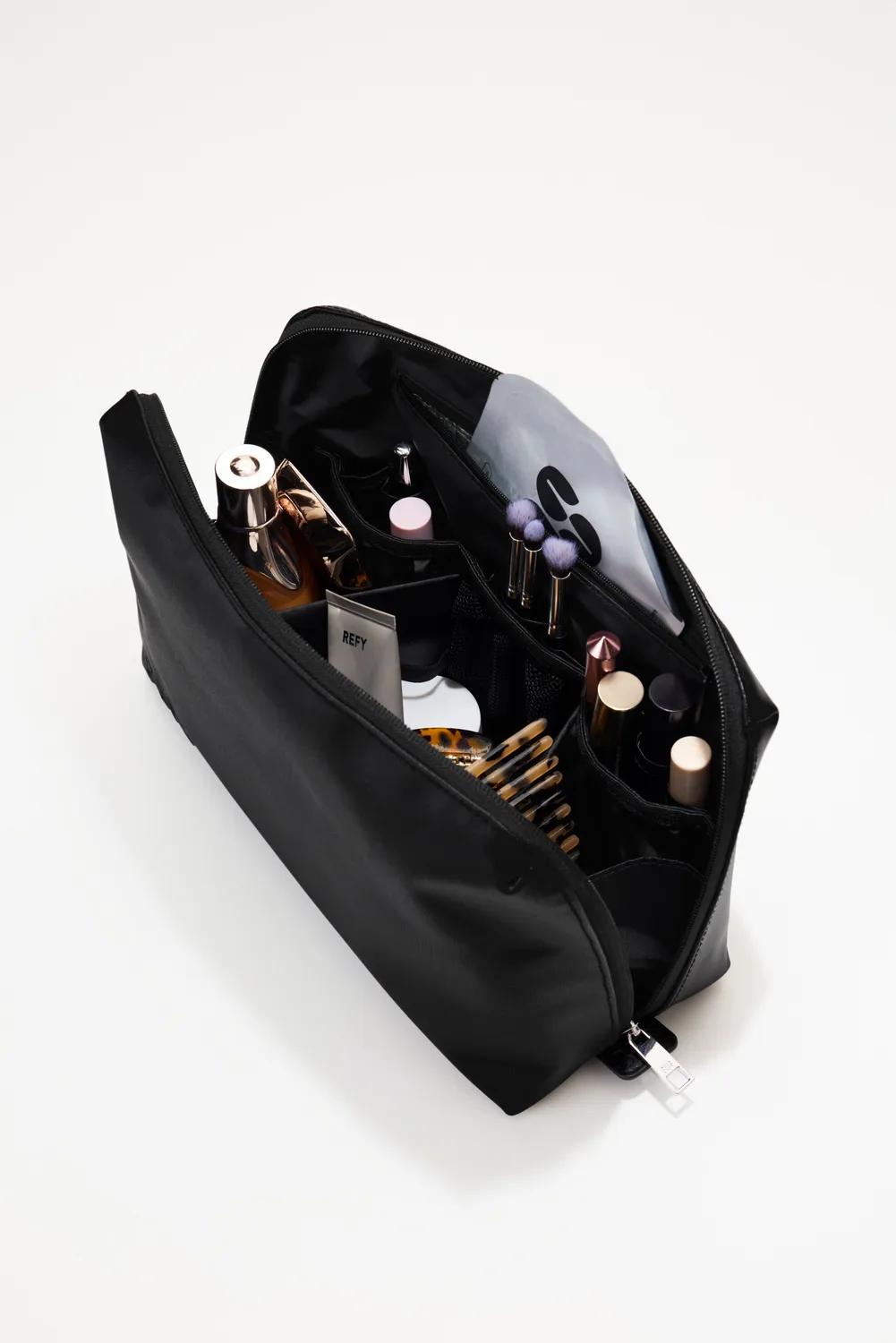 Beis Large Cosmetic Pouch pochette Black tasca termica