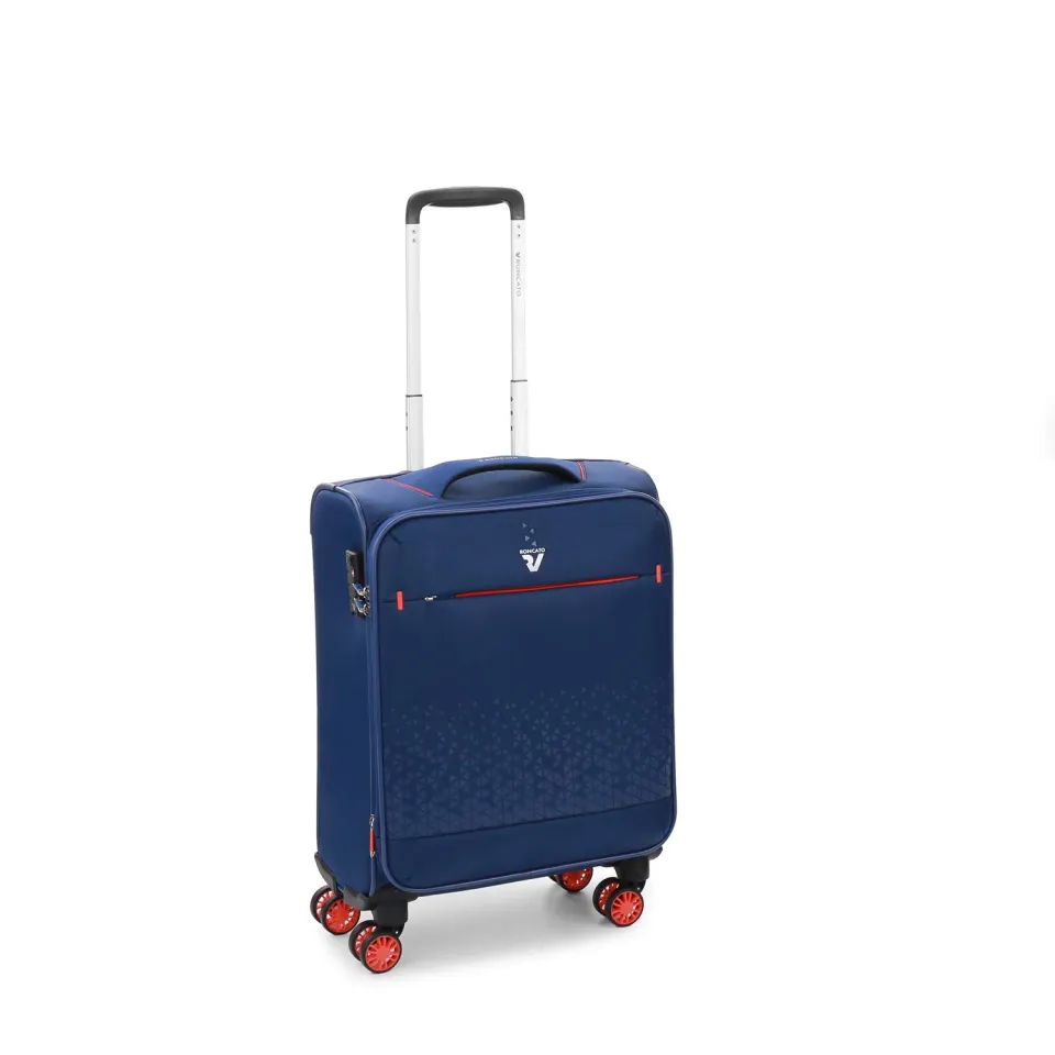 Roncato Crosslite trolley cabina 55x40x20/23 blu espandibile