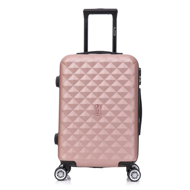 CELIMS Urbano Valigia Cabina 55cm Oro Rosa ABS bagaglio a mano