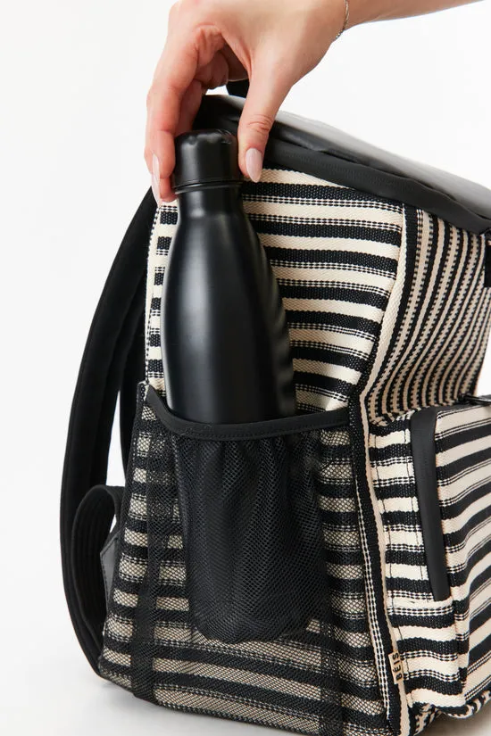 Beis Backpack Cooler zaino frigo nero a righe termico