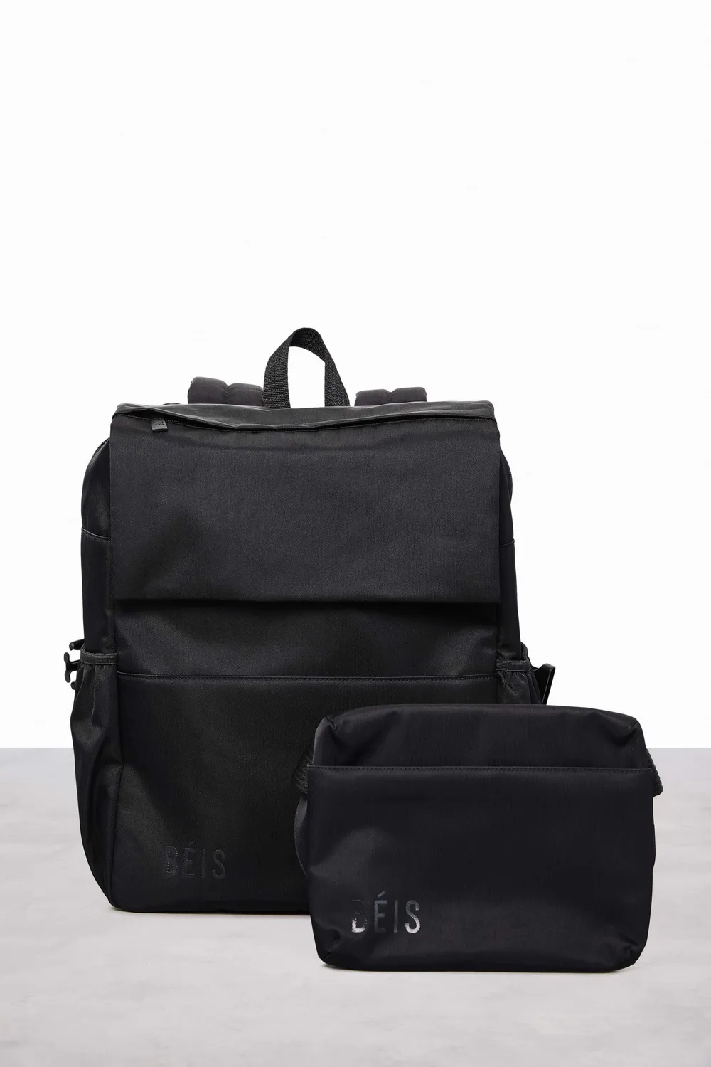 Beis Ultimate Diaper Backpack zaino fasciatoio nero stazione