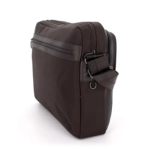 Roncato 15.6 borsa porta computer pelle nera