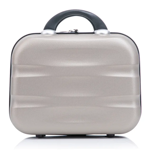 CELIMS Beauty Case Rigido ABS 30 cm Champagne cosmetici