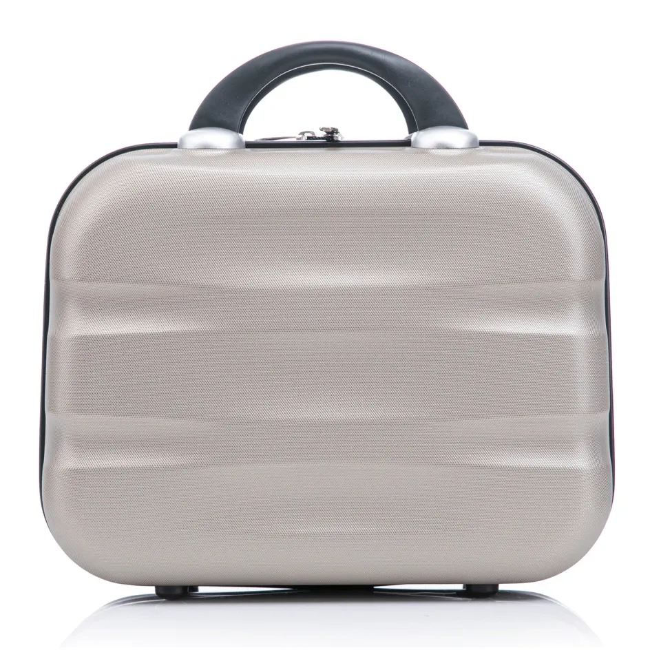 CELIMS Beauty Case Rigido ABS 30 cm Champagne cosmetici