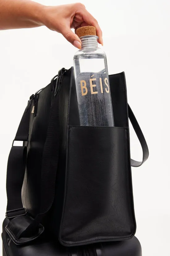Beis Large Work Tote borsa tote nero