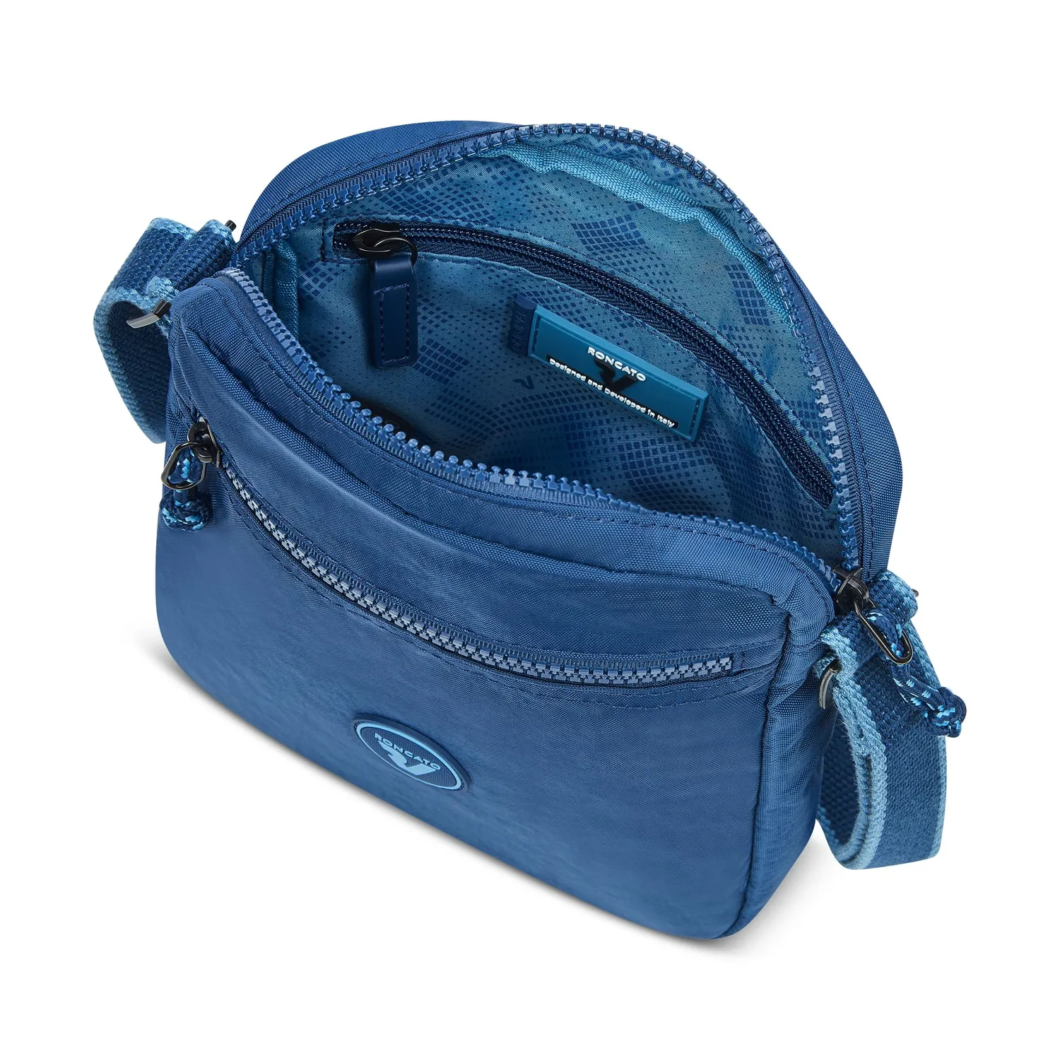 Roncato Rolling borsello uomo Blu Scuro nylon idrorepellente