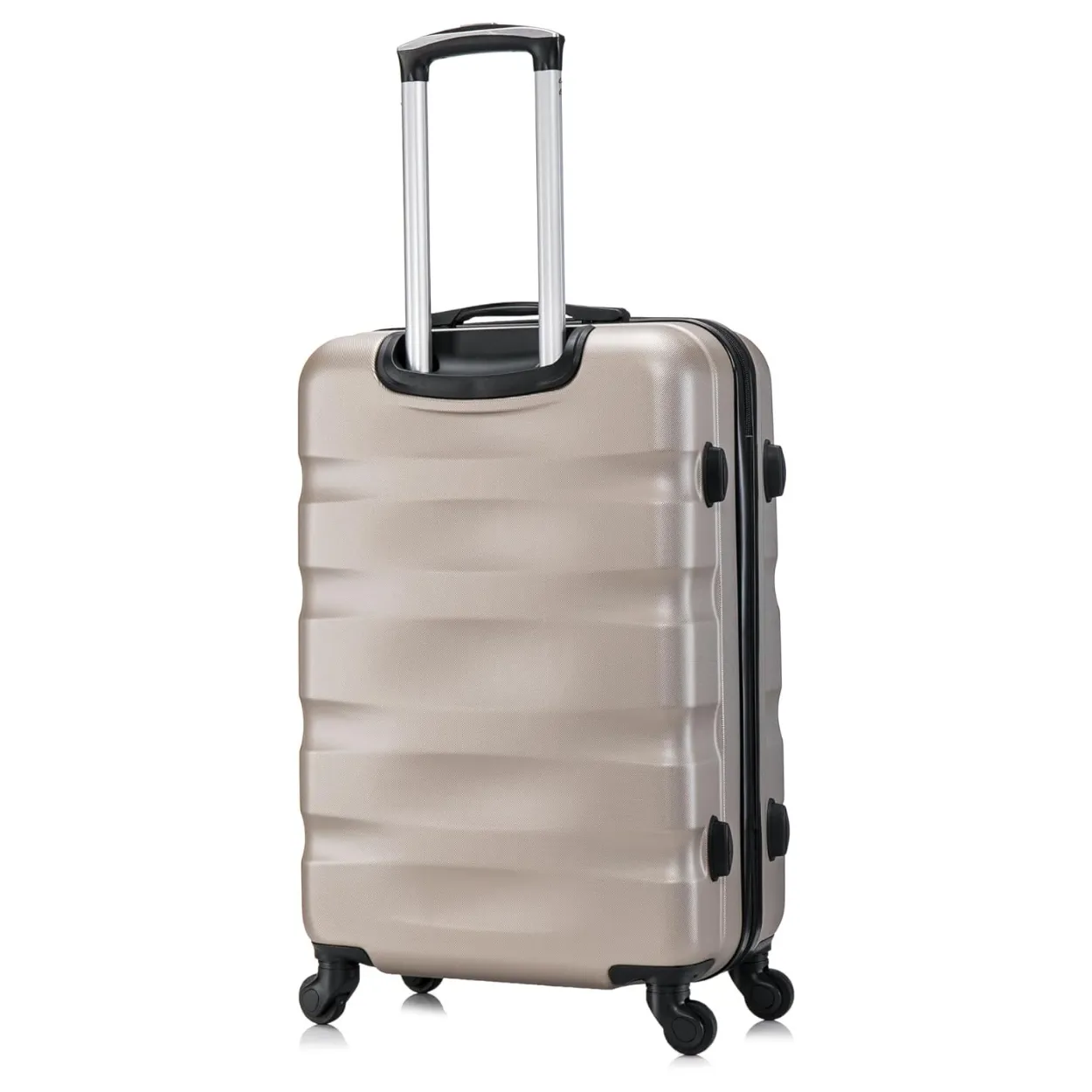 CELIMS AeroWave Valigia Cabina 55 cm Champagne con Beauty Case ABS