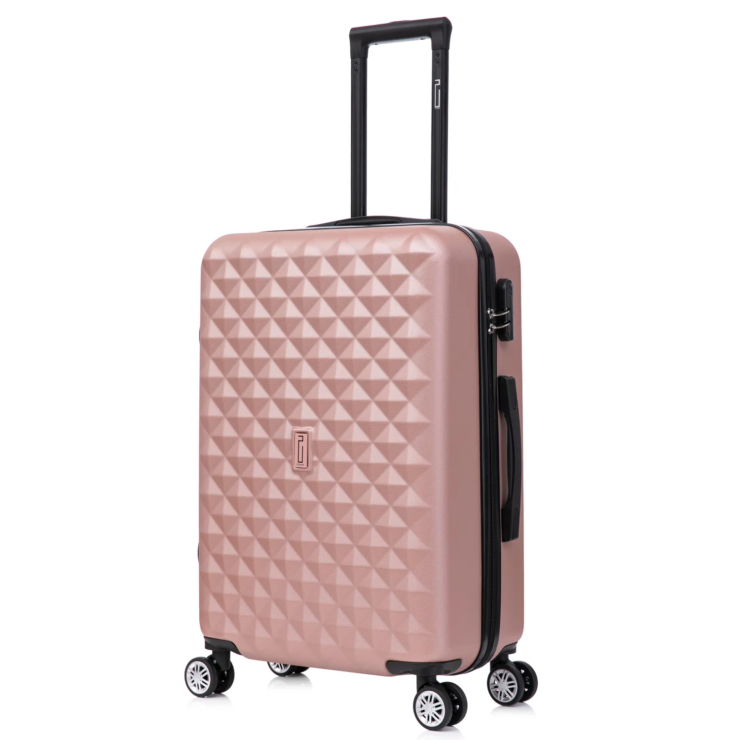 CELIMS Urban Medium valigia rigida 65 cm oro rosa con beauty