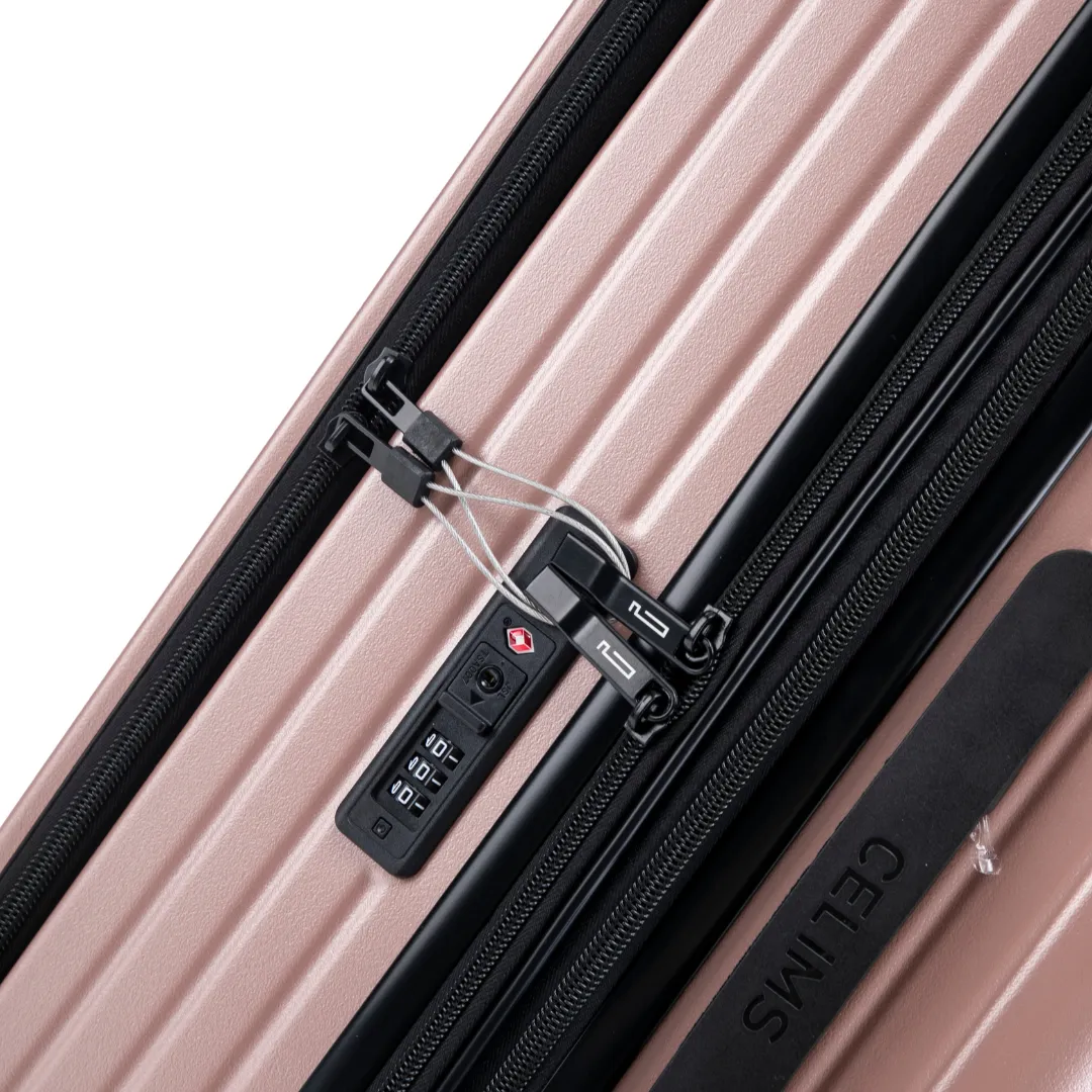 CELIMS Premium L Valigia Stiva 65 cm Frontale Estensibile