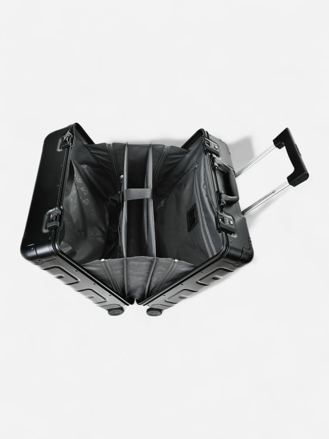 Eminent Athens pilot case alluminio nero 15,6" TSA