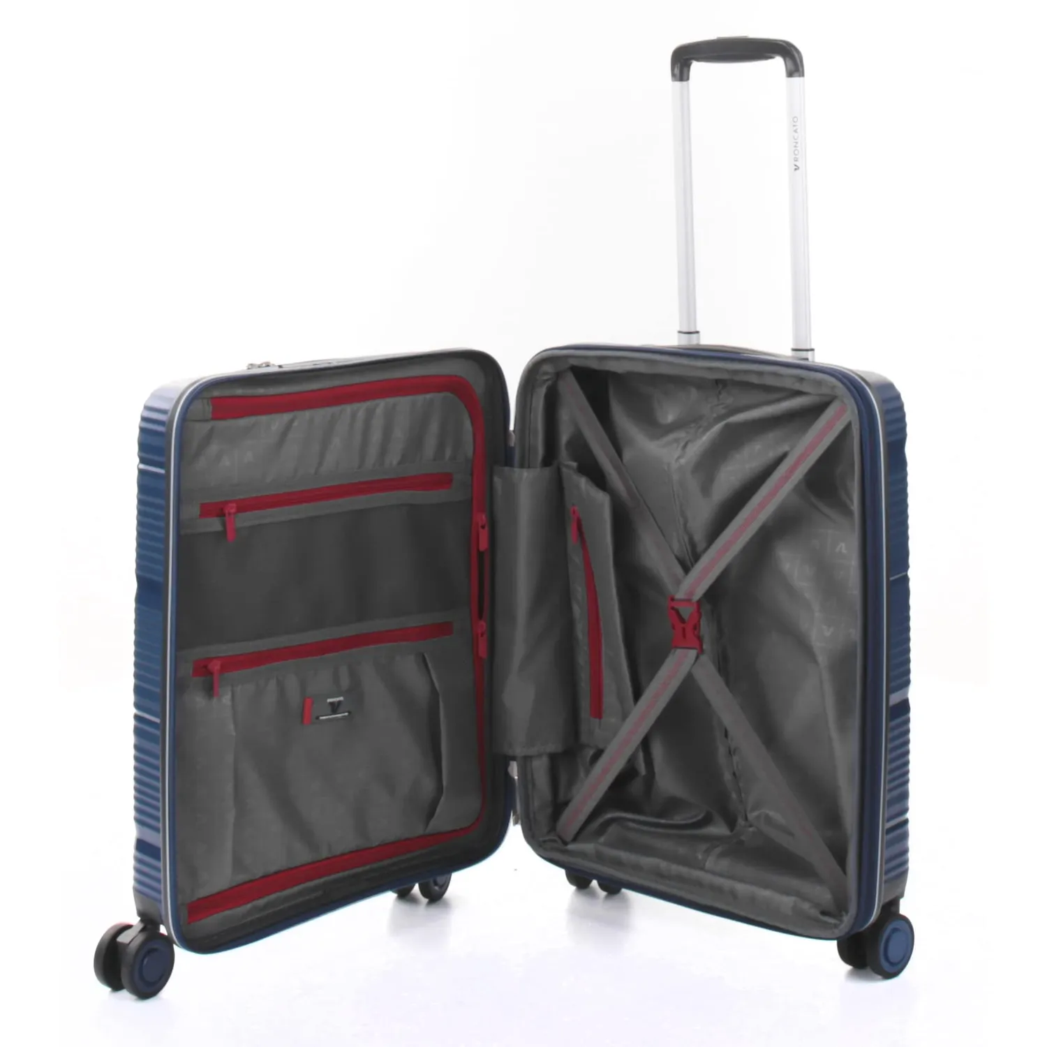 Roncato R-Lite trolley cabina 55x40x20 blu notte