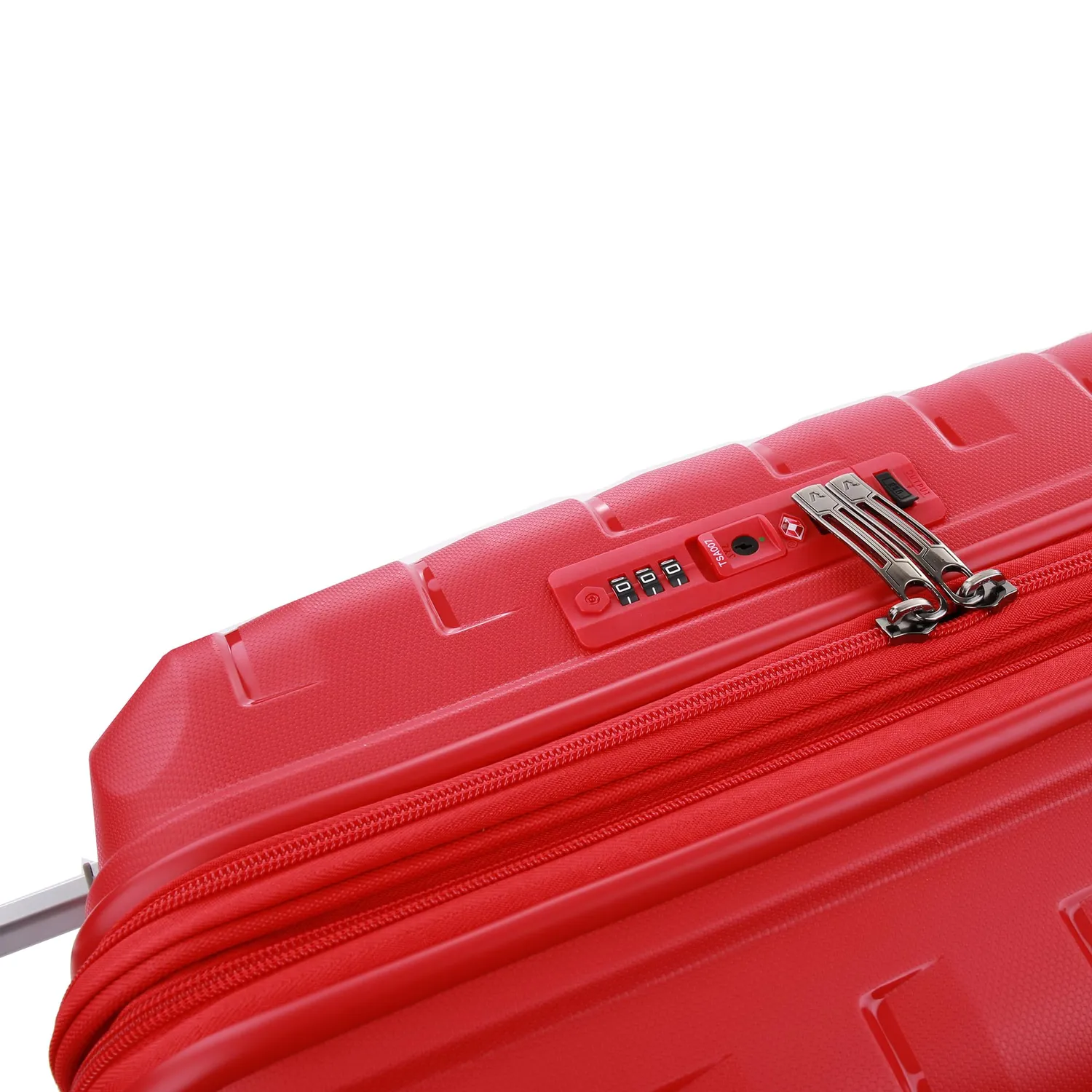 Roncato Skyline Set 3 Trolley 4 Ruote Espandibili Rosso Cabina