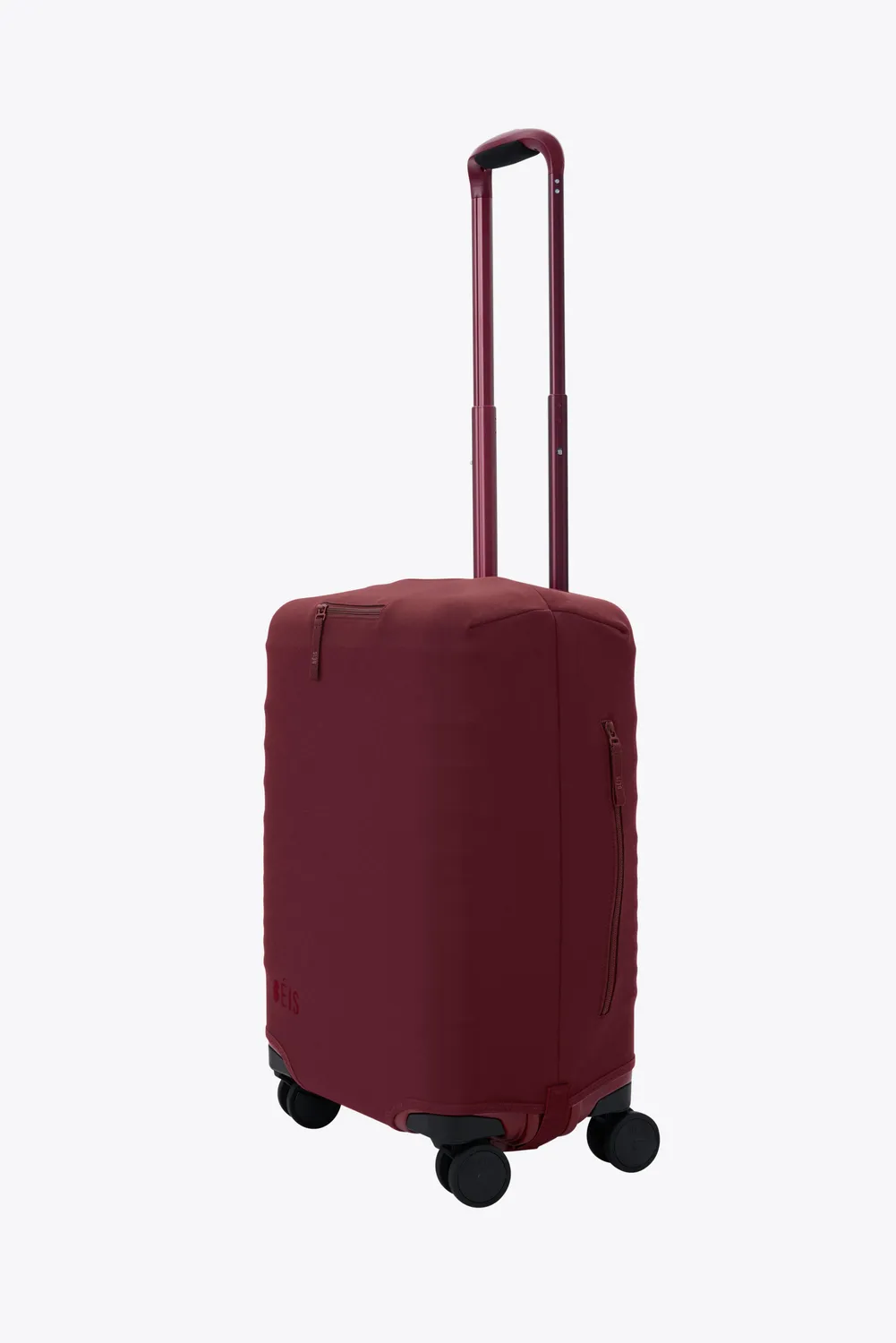 Beis Cover Valigia Cabina Carry-On Burgundy elasticizzata
