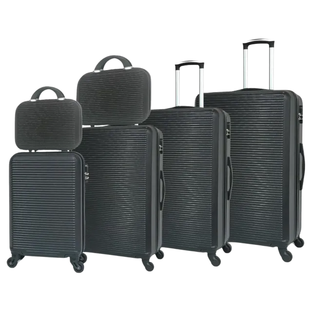 CELIMS Weekend Set 6 Valigie 75-45 Champagne ABS