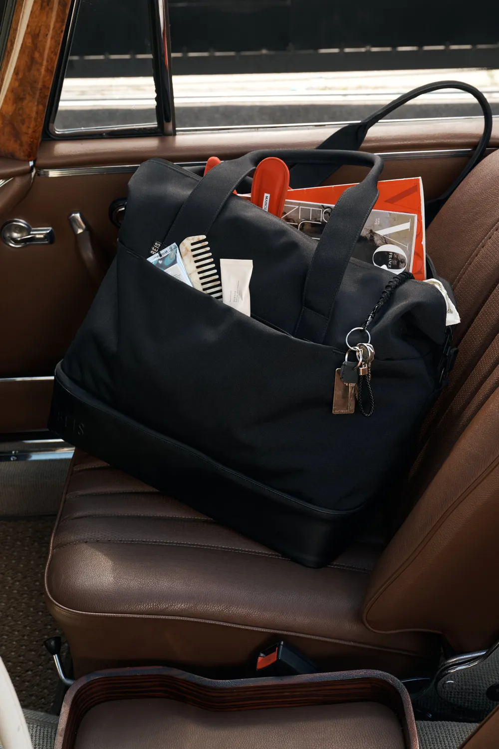 Beis The Mini Weekender borsone Black canvas