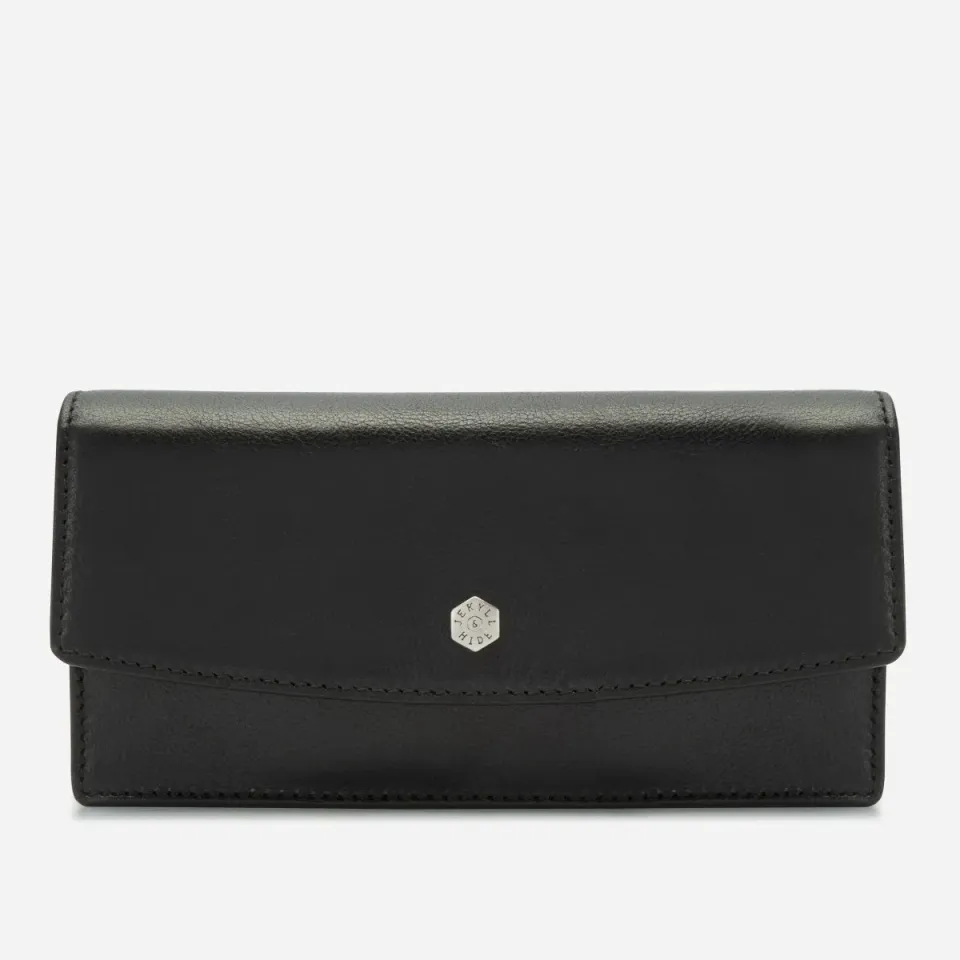 Jekyll & Hide Zulu portafoglio pelle nero medio 13 carte