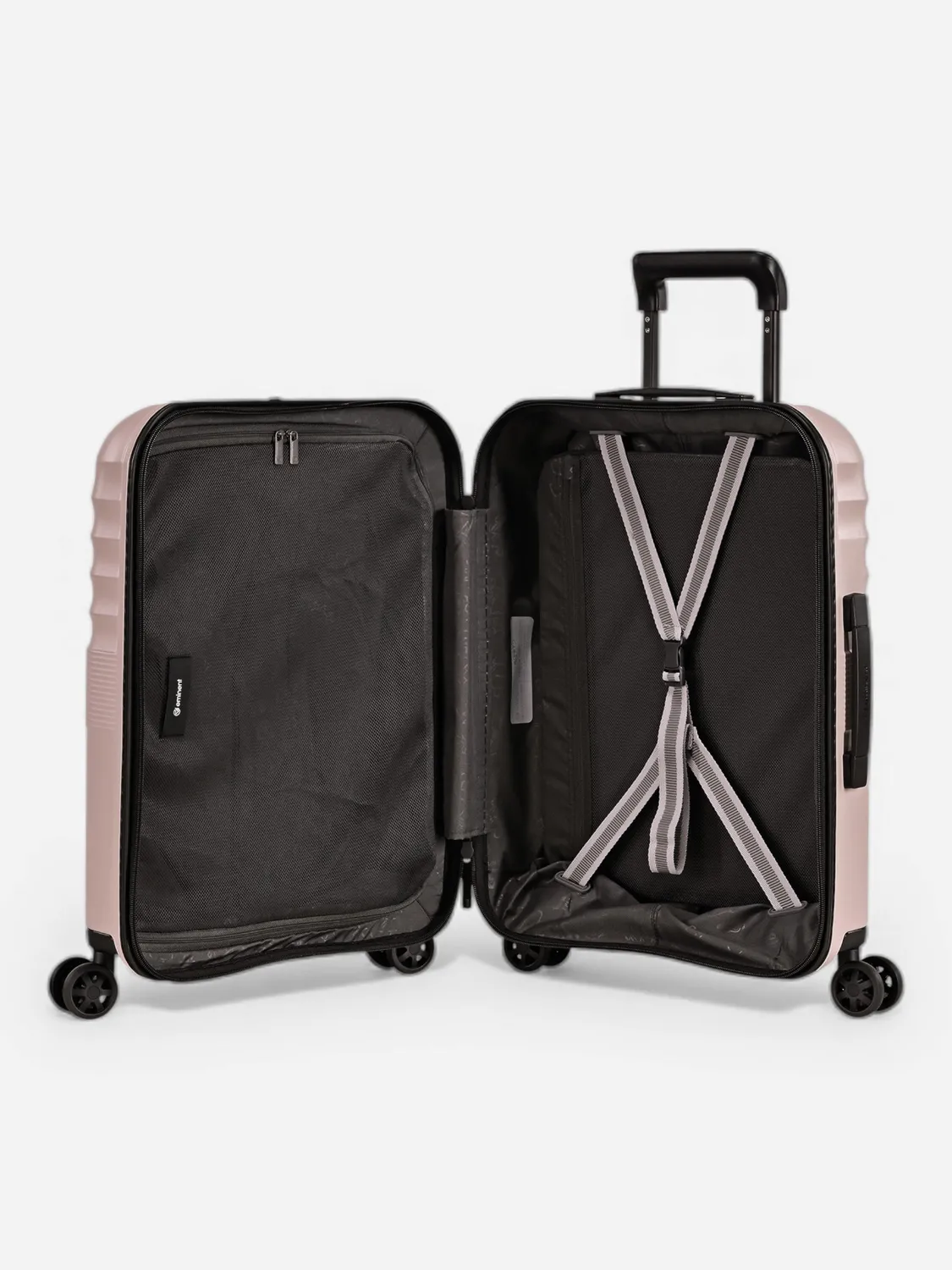 Eminent Dandelion Cabina trolley rigido rosa leggero
