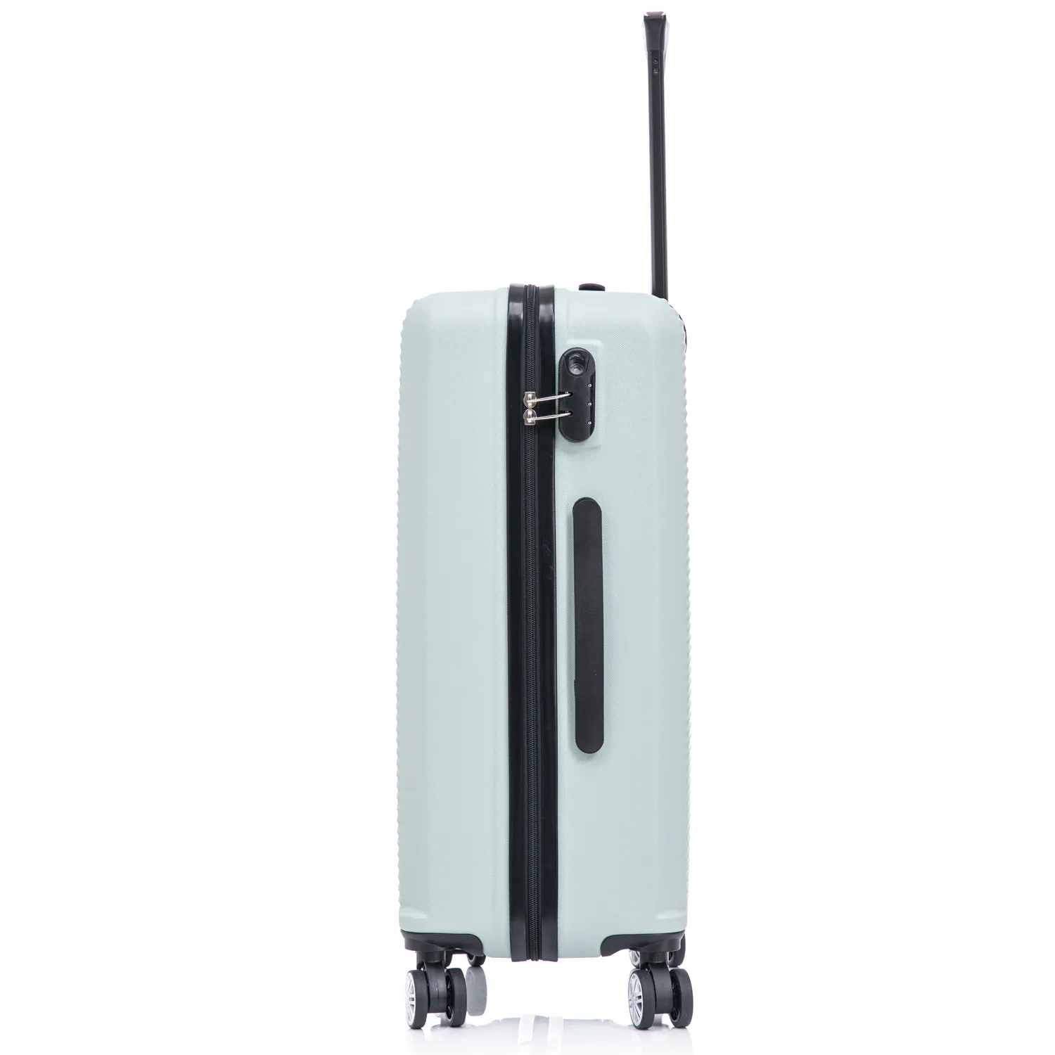CELIMS Weekend XL 75cm valigia crema ABS stiva 23kg