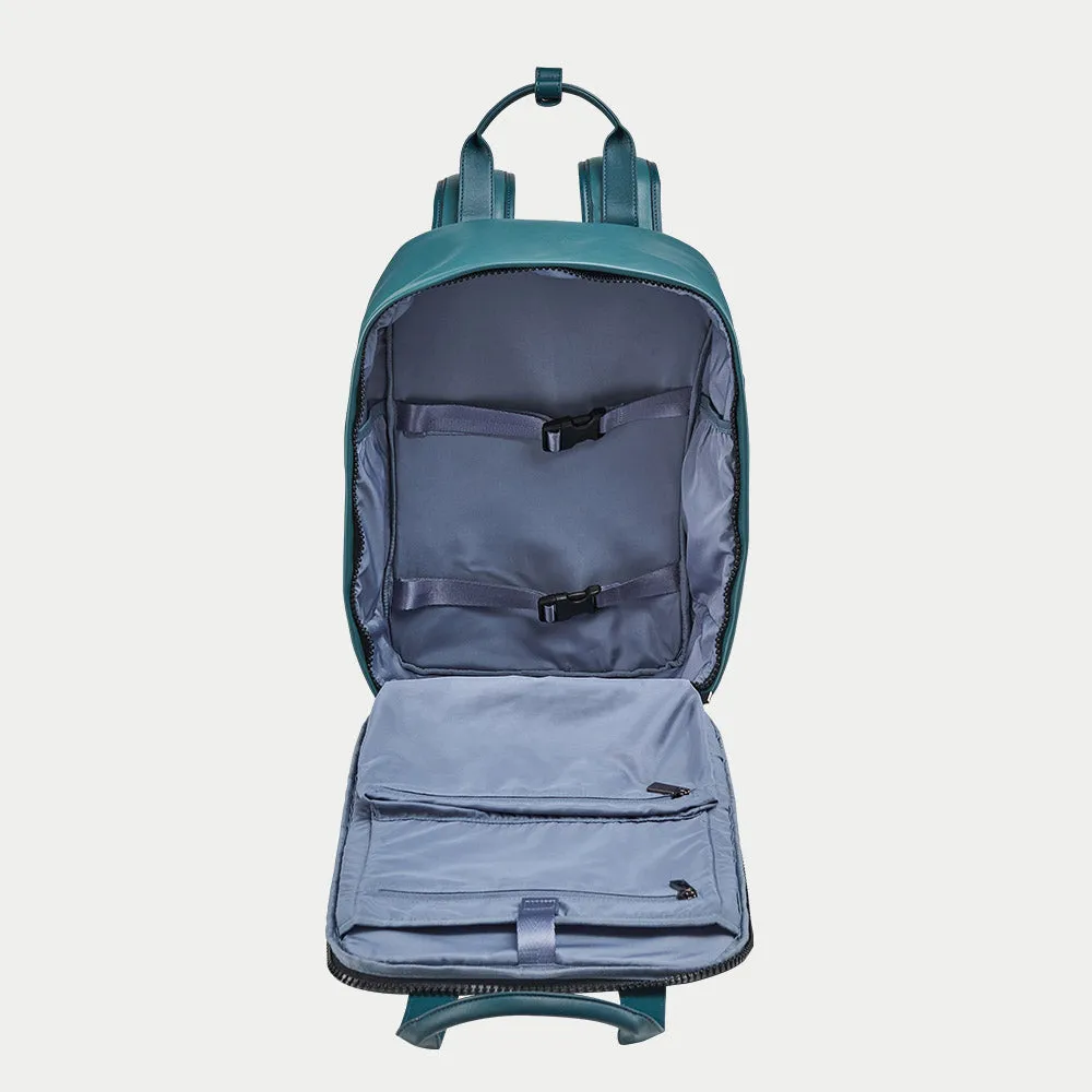 Cabin Max Lyon Poros zaino 40x30x15 eco-pelle 13" nero
