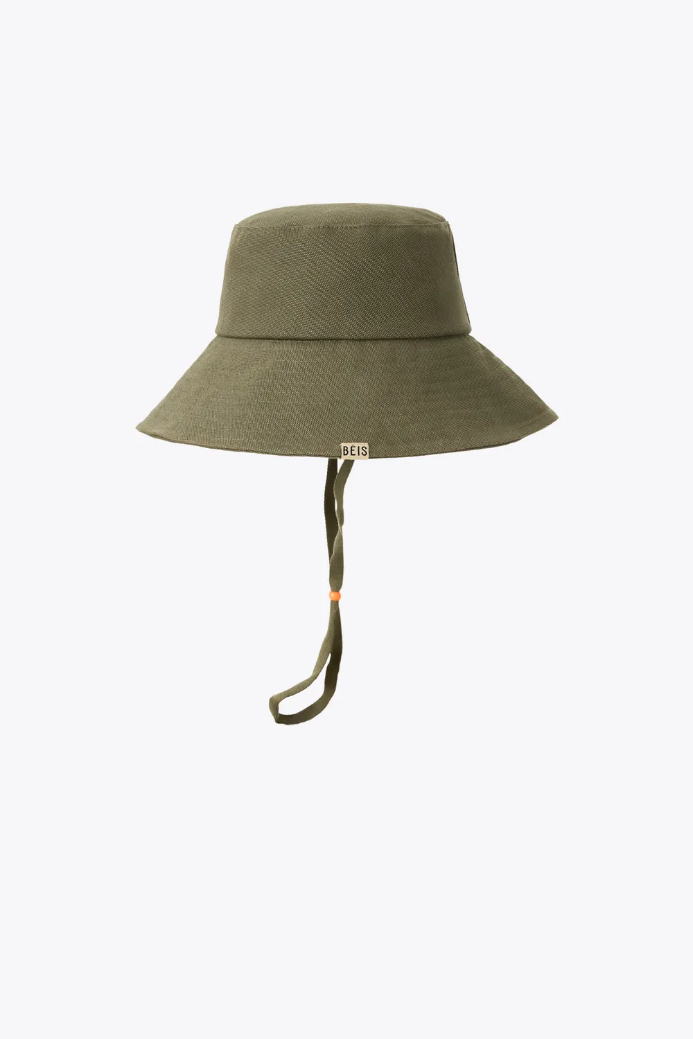 Beis Kids Wide Brim Sun Hat cappello sole verde oliva