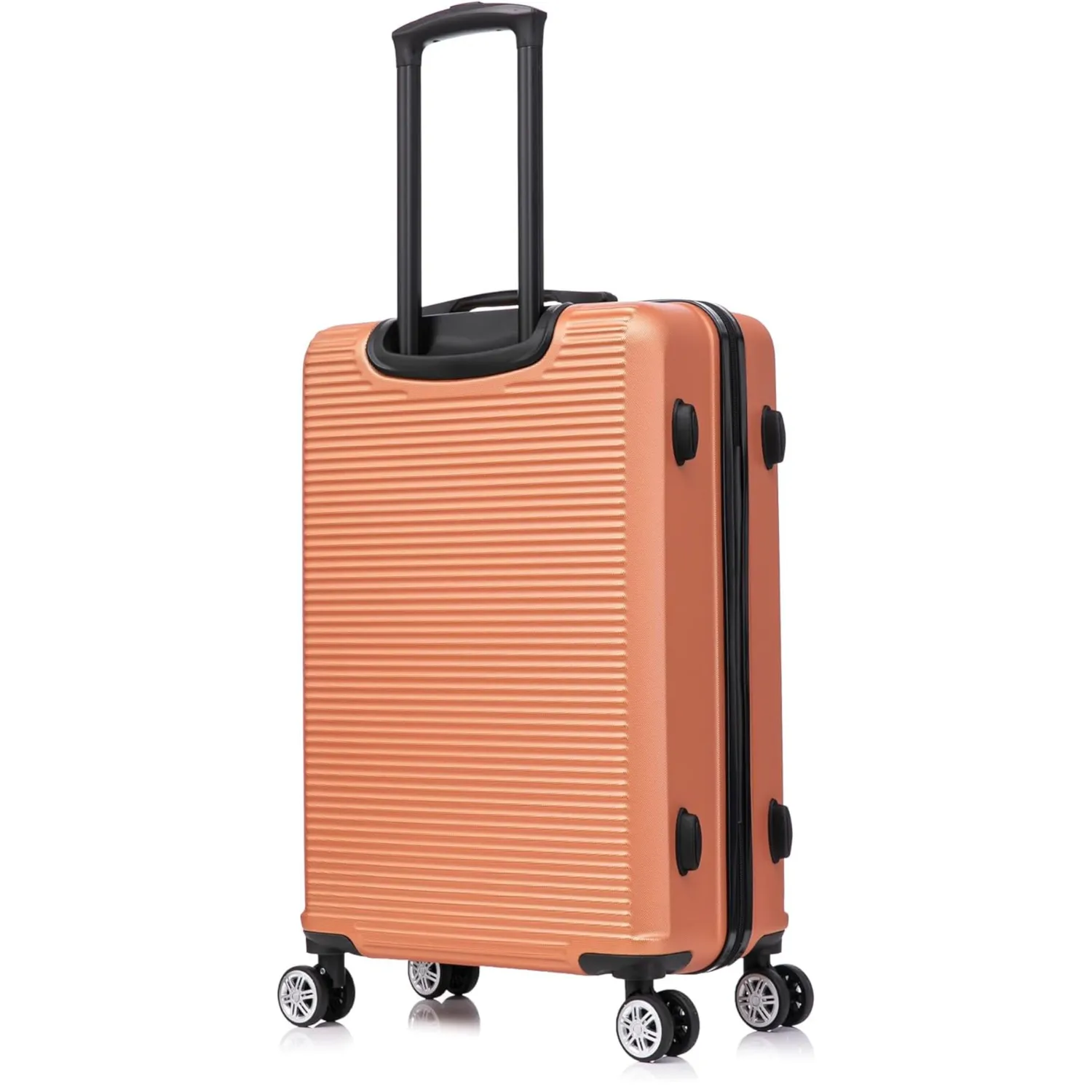 CELIMS valigia da stiva L 65 cm nera ABS leggera