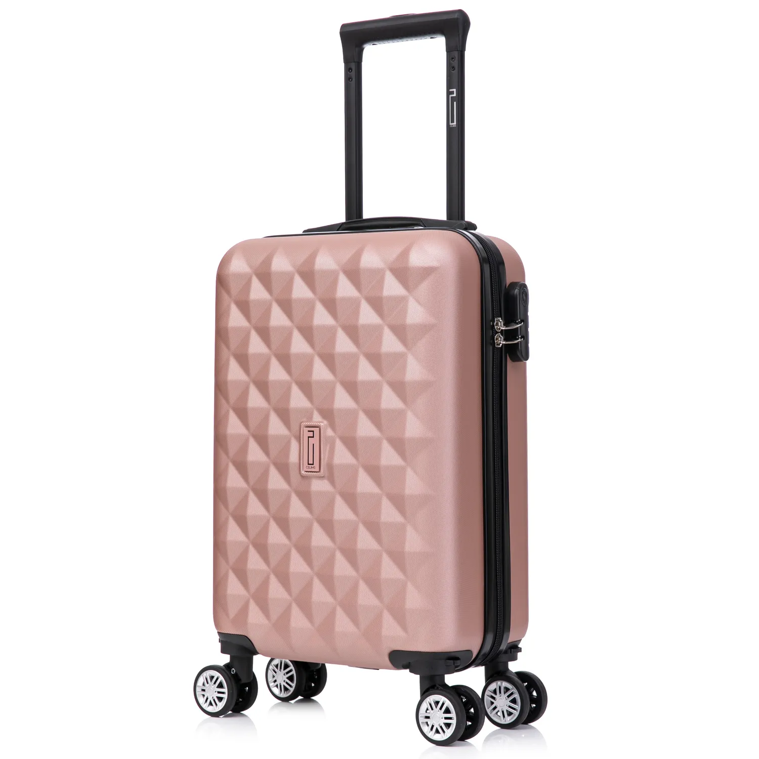 CELIMS Urban XS 45 cm valigia cabina oro rosa rigida