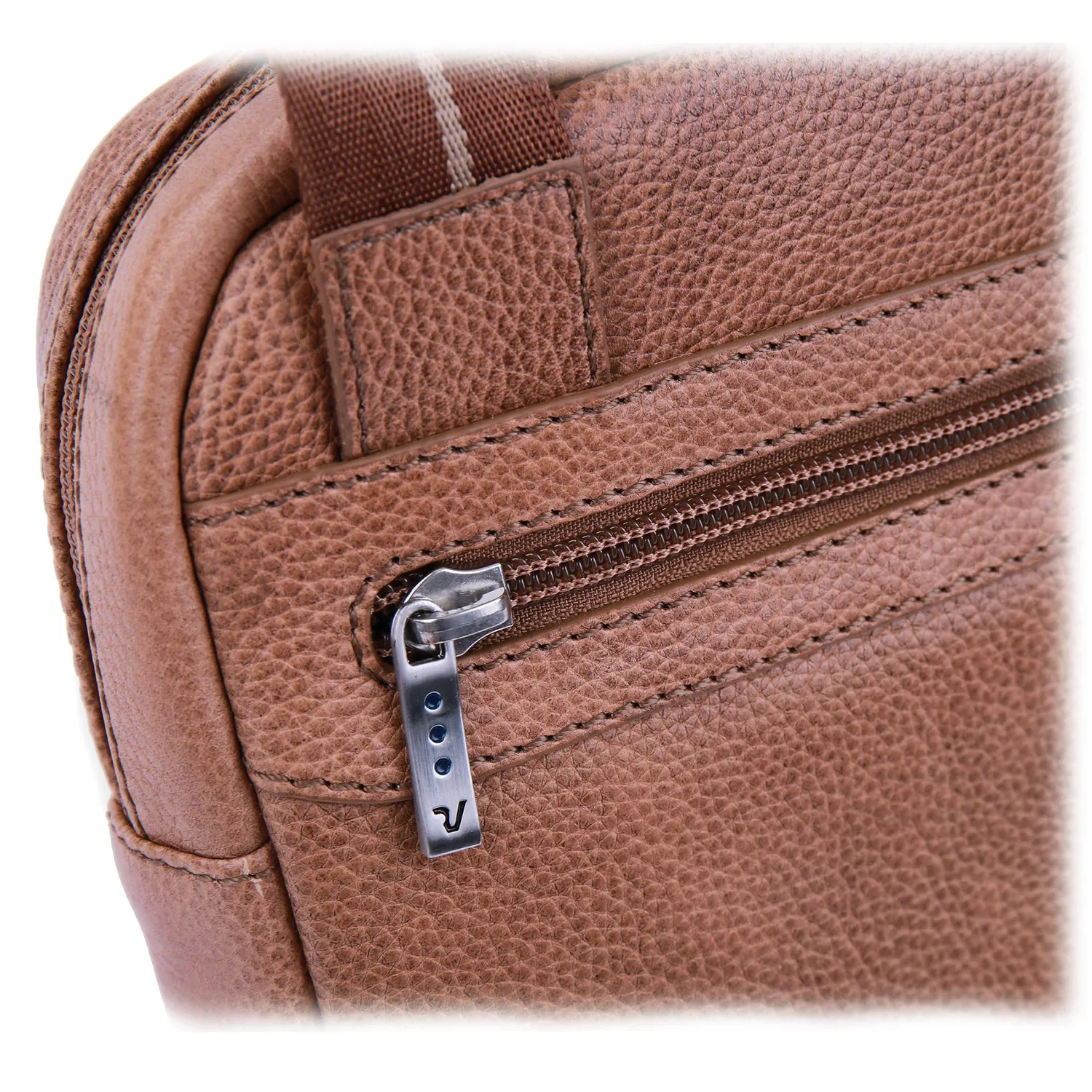 Roncato Panama DLX Utility Bag borsello zip ecru 21 cm