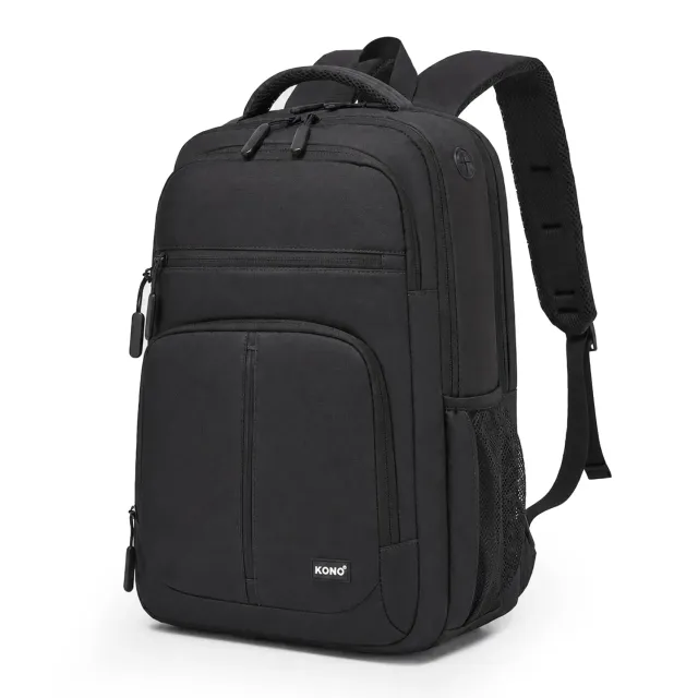 Kono Zaino Porta PC 15,6 Pollici Nero antifurto USB