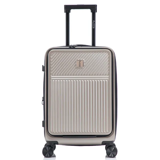 CELIMS Premium trolley cabina 58 cm champagne apertura frontale