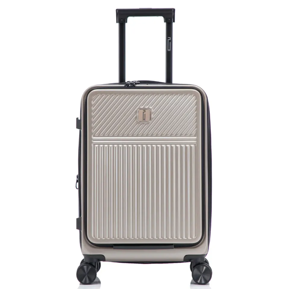 CELIMS Premium trolley cabina 58 cm champagne apertura frontale