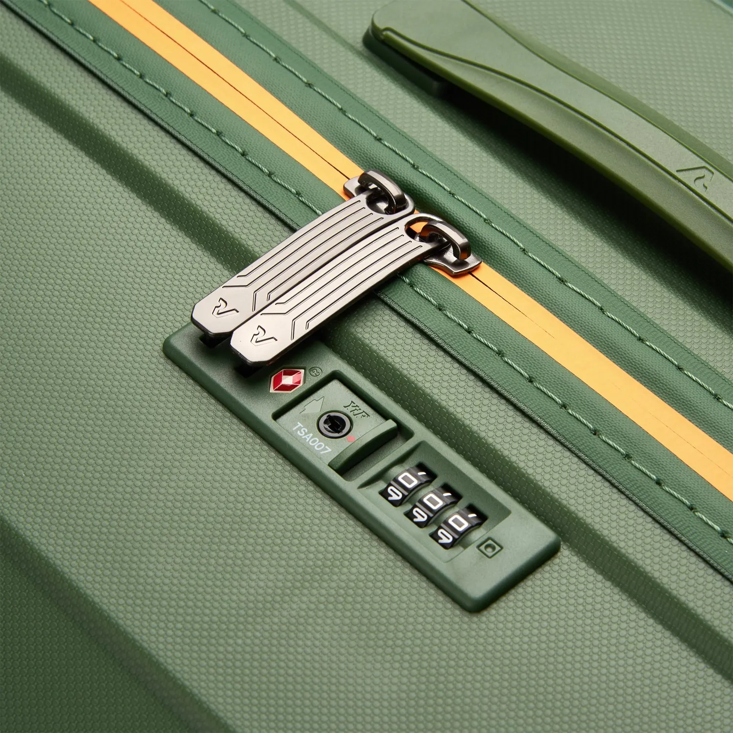 Roncato B-Flying Neon trolley medio 68cm verde militare