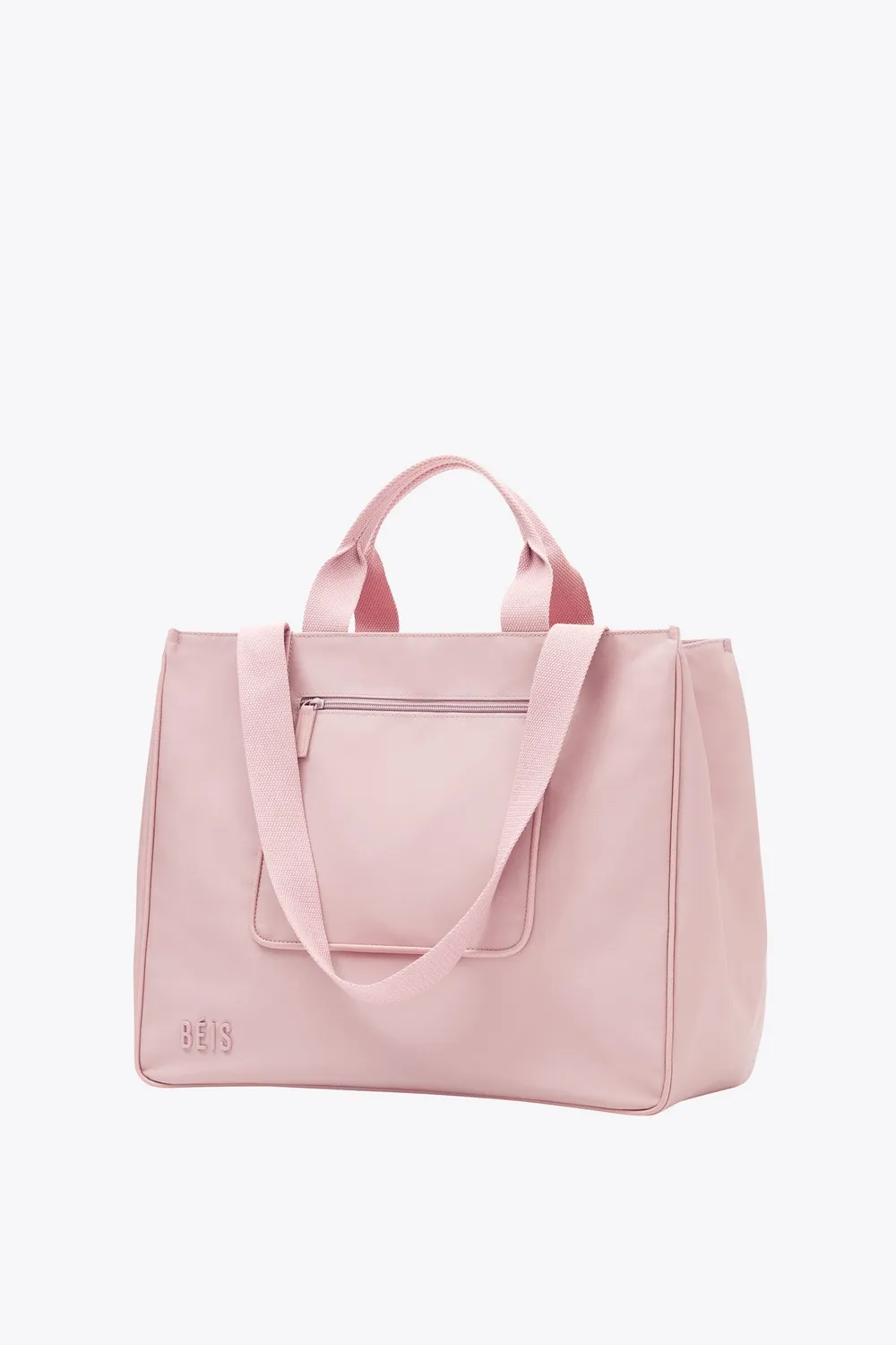 Beis East To West tote bag rosa Atlas da cabina