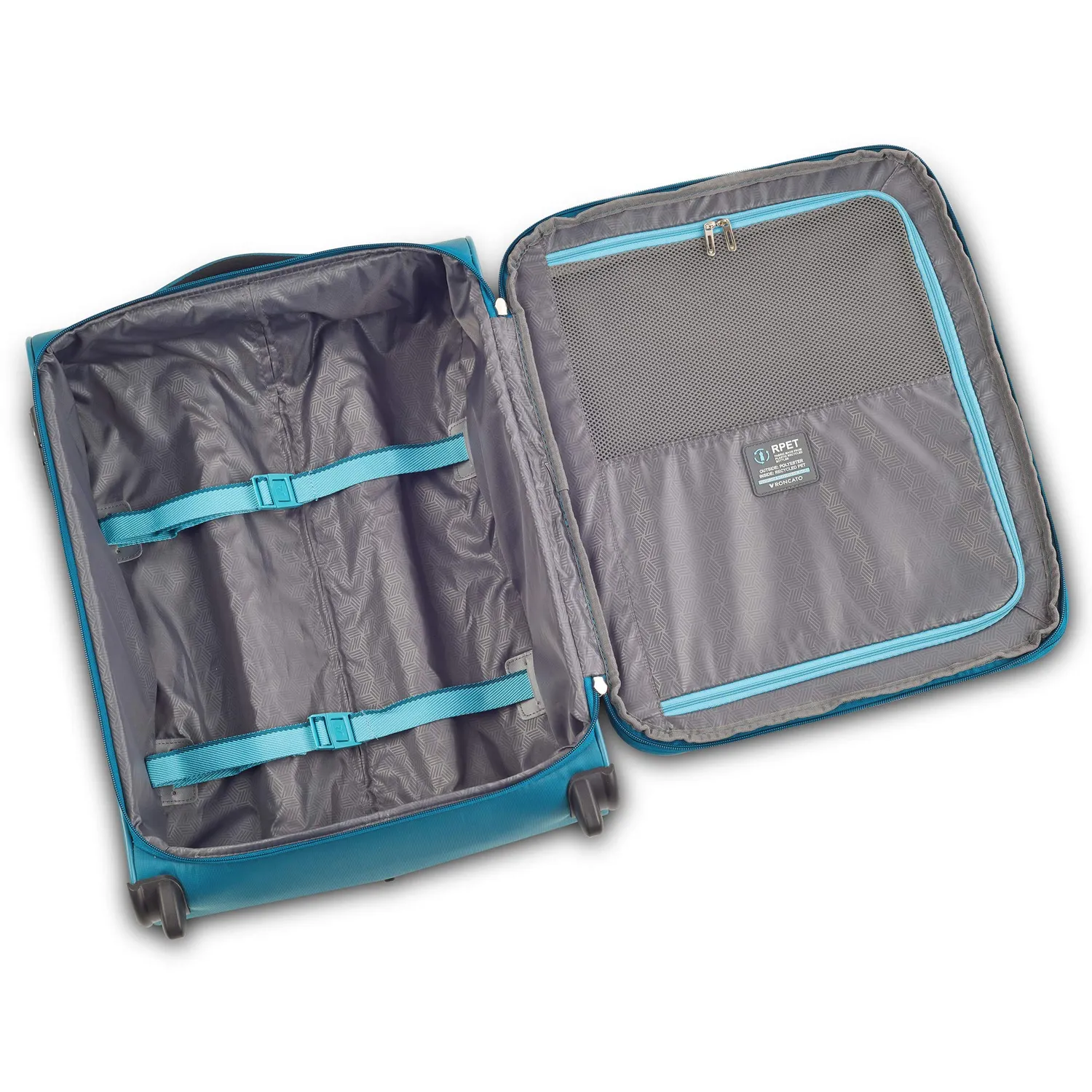 Roncato Crosslite Trolley Cabina 55 cm Petrolio espandibile