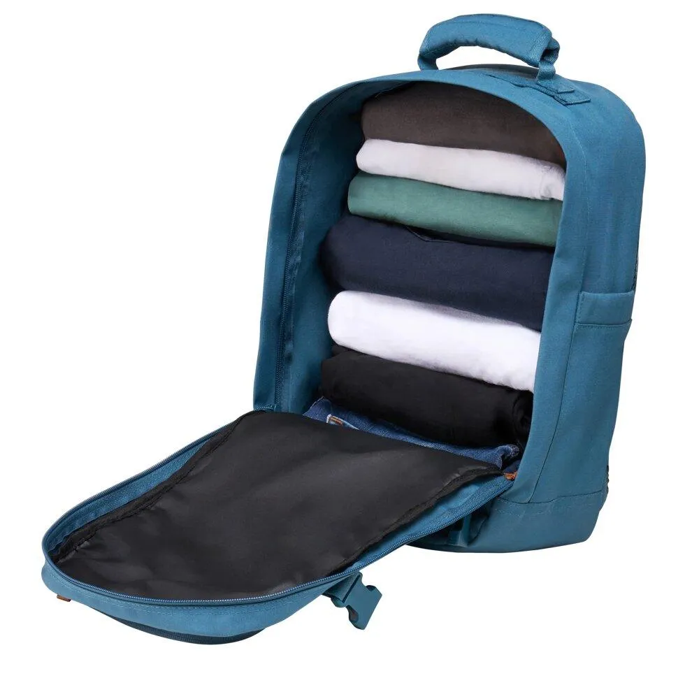 Cabin Max Metz 20L zaino bagaglio a mano 40x20x25 blu petrolio